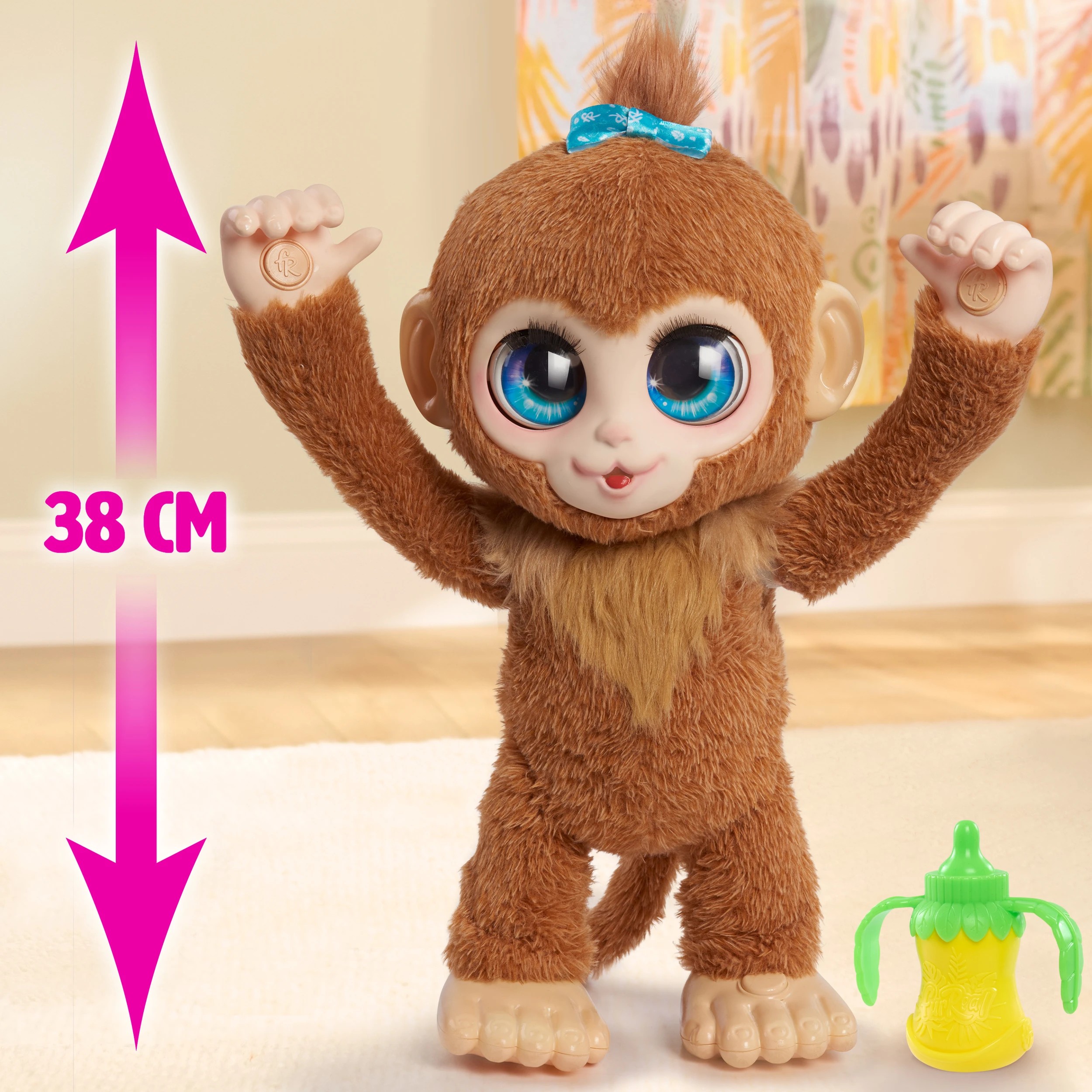 9 38cm furReal Peanut the Playful Monkey Plush Toy, 9 of 9