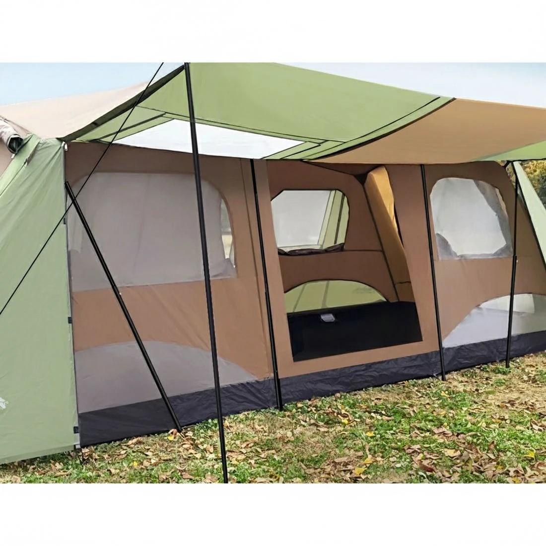 5 Weisshorn Instant Up Camping Tent 10 Person Outdoor Family Hiking Tents 3 - Multi, 5 of 6