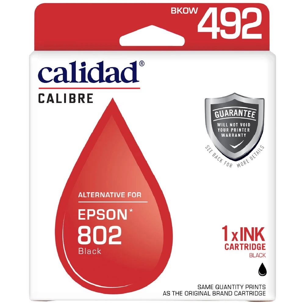 1 Calidad Epson 802 Black, 1 of 7