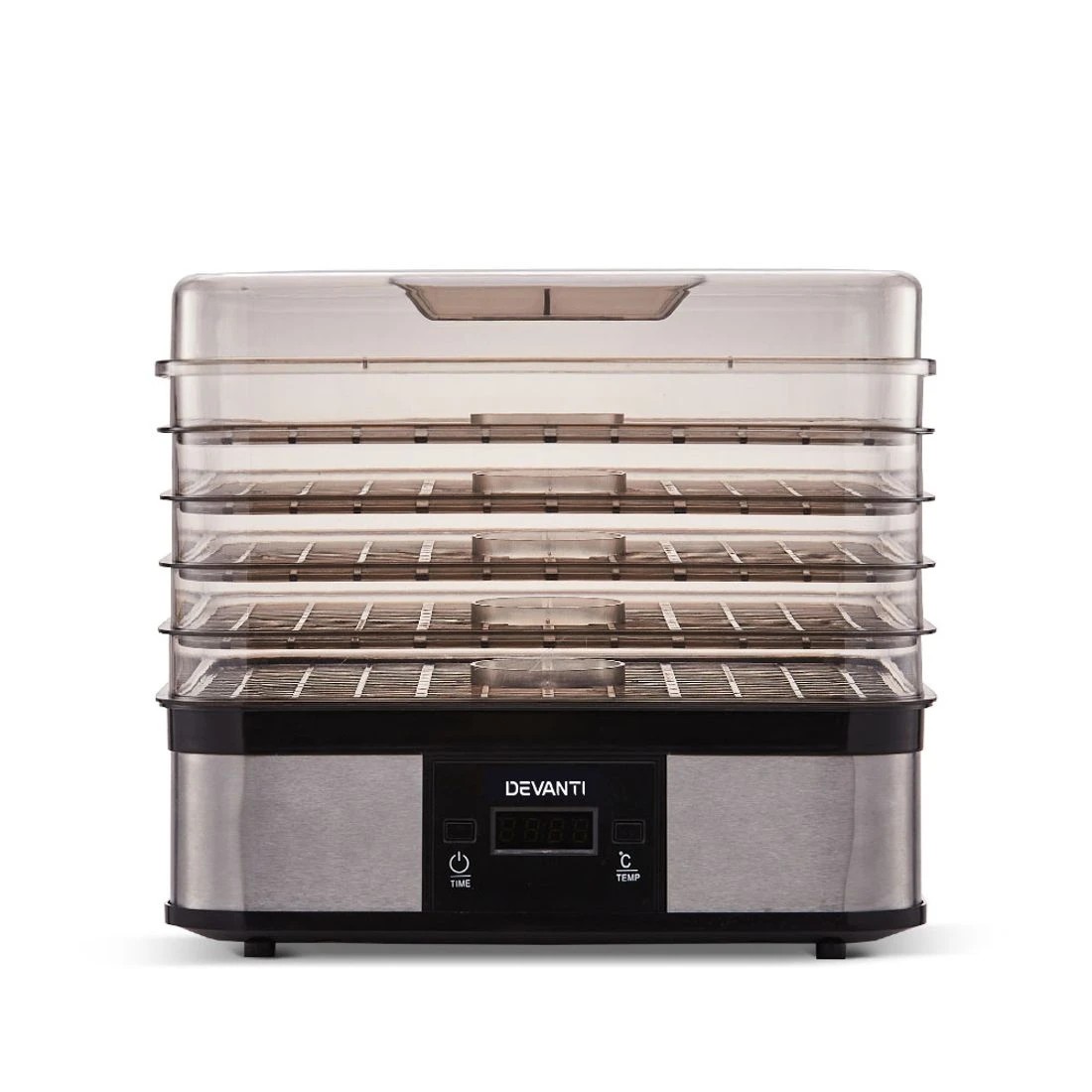 4 Devanti 5 Trays Food Dehydrator - Silver, 4 of 7