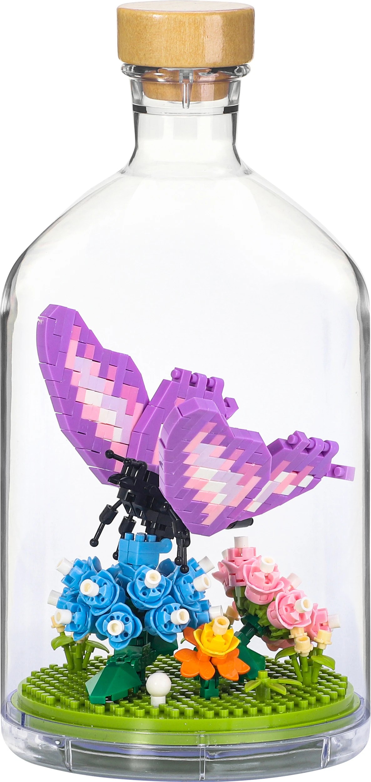 2 Mini Blocks Animals in Bottle - Assorted, 2 of 10