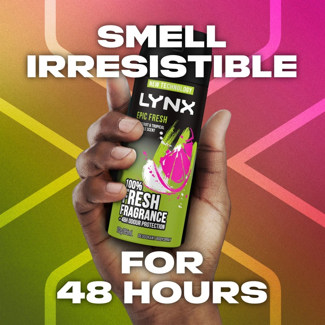 3 LYNX Epic Fresh Deodorant Bodyspray 165ml, 3 of 7