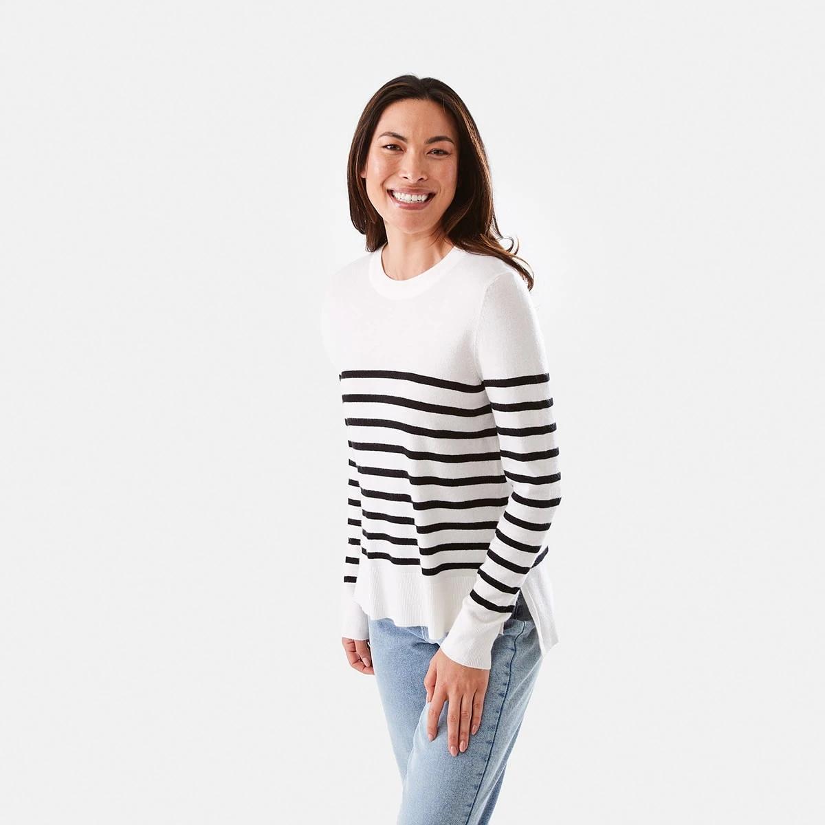 2 Crew Neck Jumper Snow Str, 2 of 6