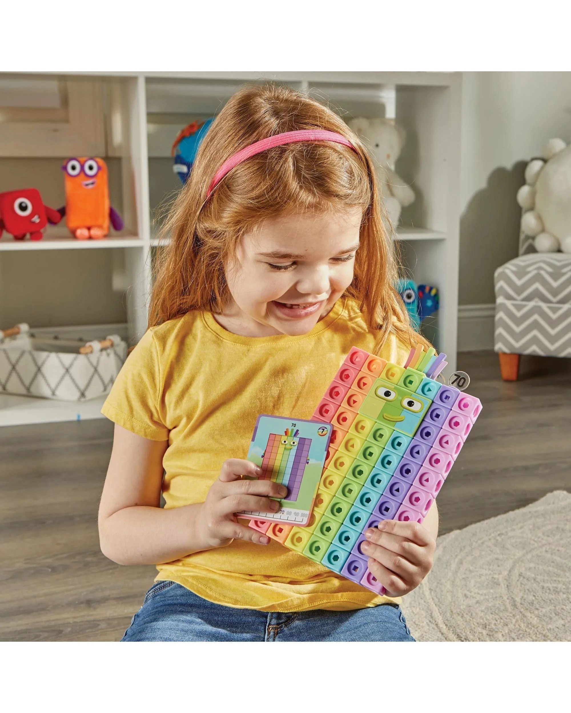 9 Numberblocks Heroes with Zeroes MathLink Cubes Activity Set, 9 of 10