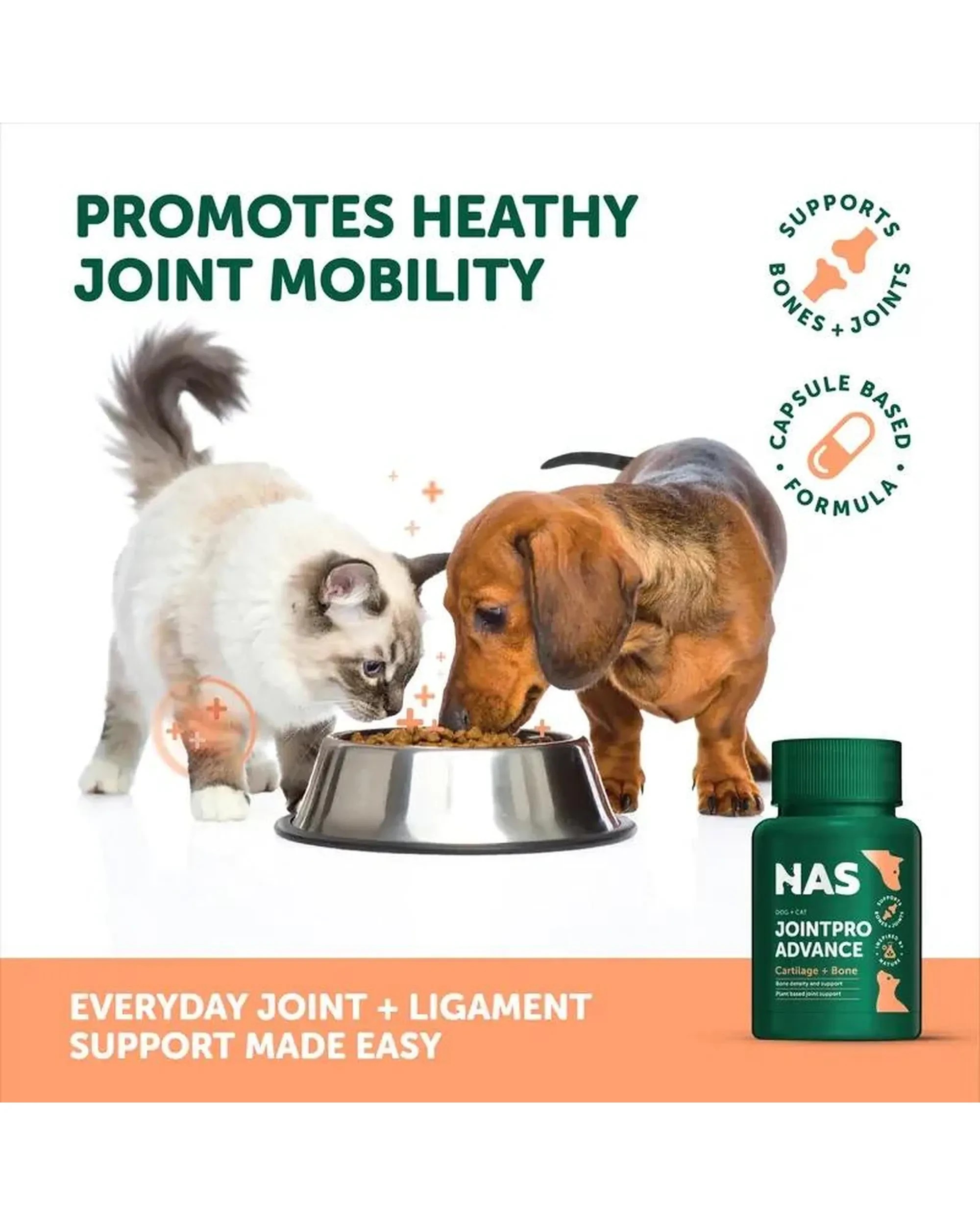 6 NAS JointPro Advance Cartilage + Bone for Dogs & Cats 60 Tabs, 6 of 8