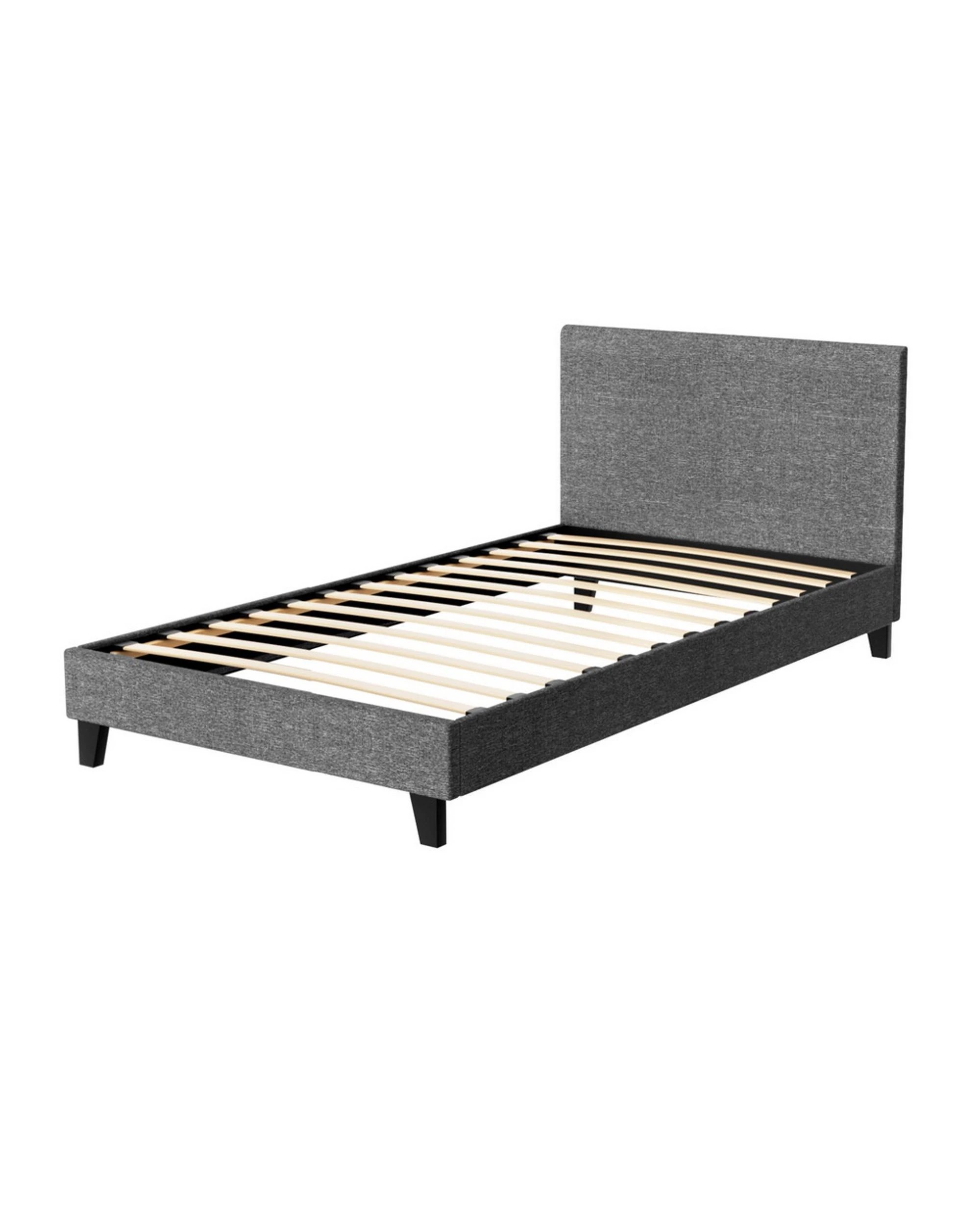 3 Artiss Bed Frame King Single Size
 - Grey, 3 of 3