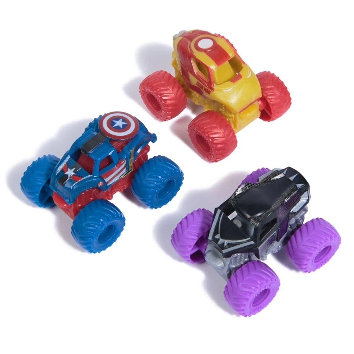 2 3 Pack Mini Monster Jam Marvel 1:87 Scale Bundle - Assorted, 2 of 5
