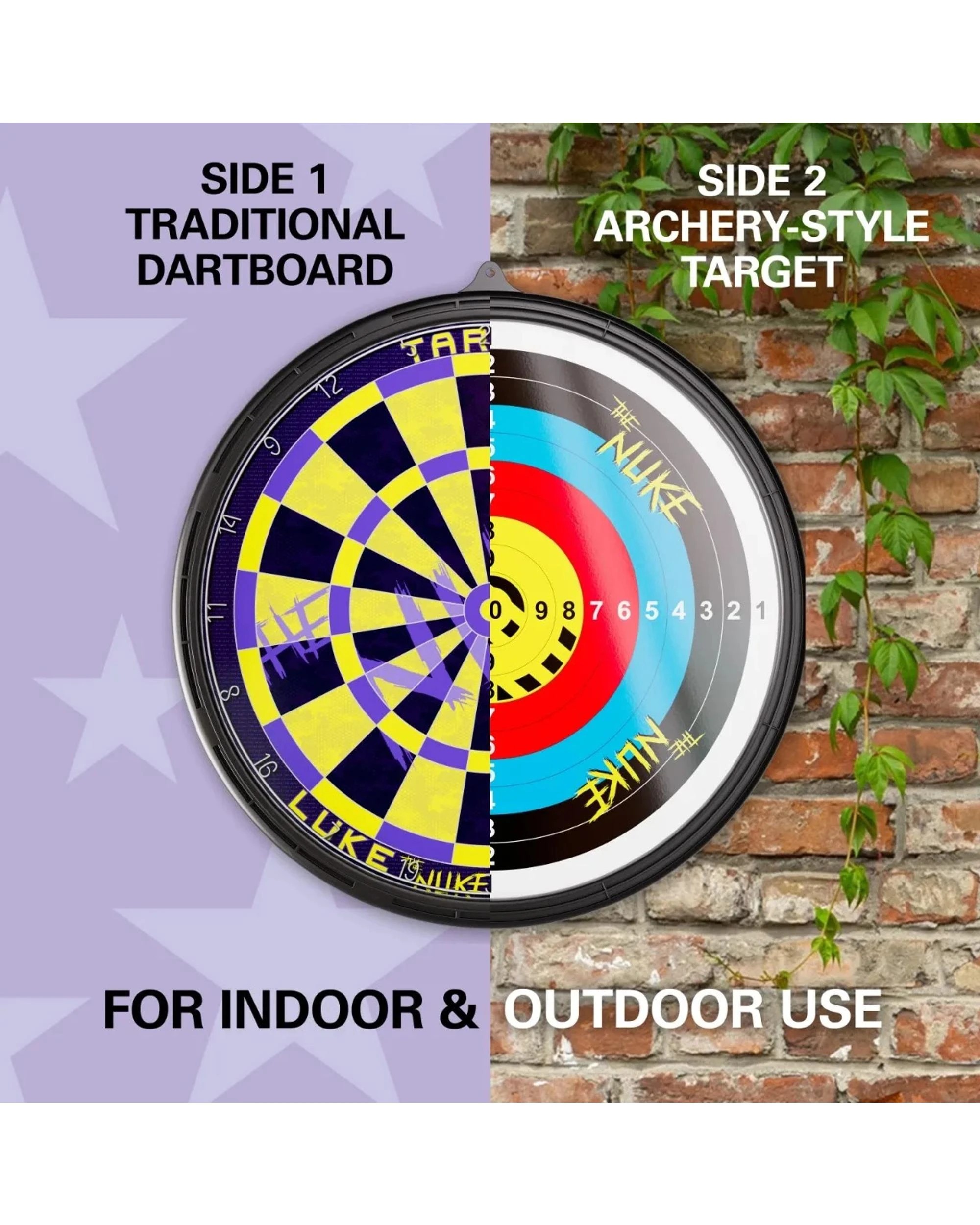 4 Target Luke 'The Nuke' Littler Magnetic Dart Board Set With Darts, 4 of 7
