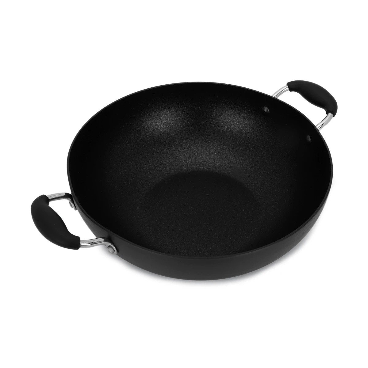 4 32cm Hard Anodised Wok, 4 of 6