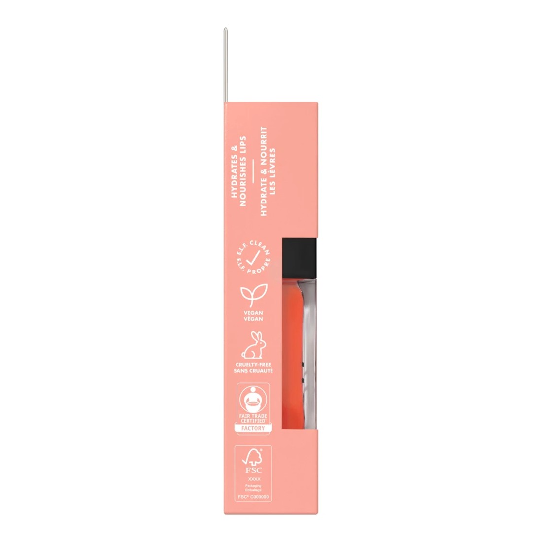 5 e.l.f. Glow Reviver Lip Oil - Coral Fixation, 5 of 6