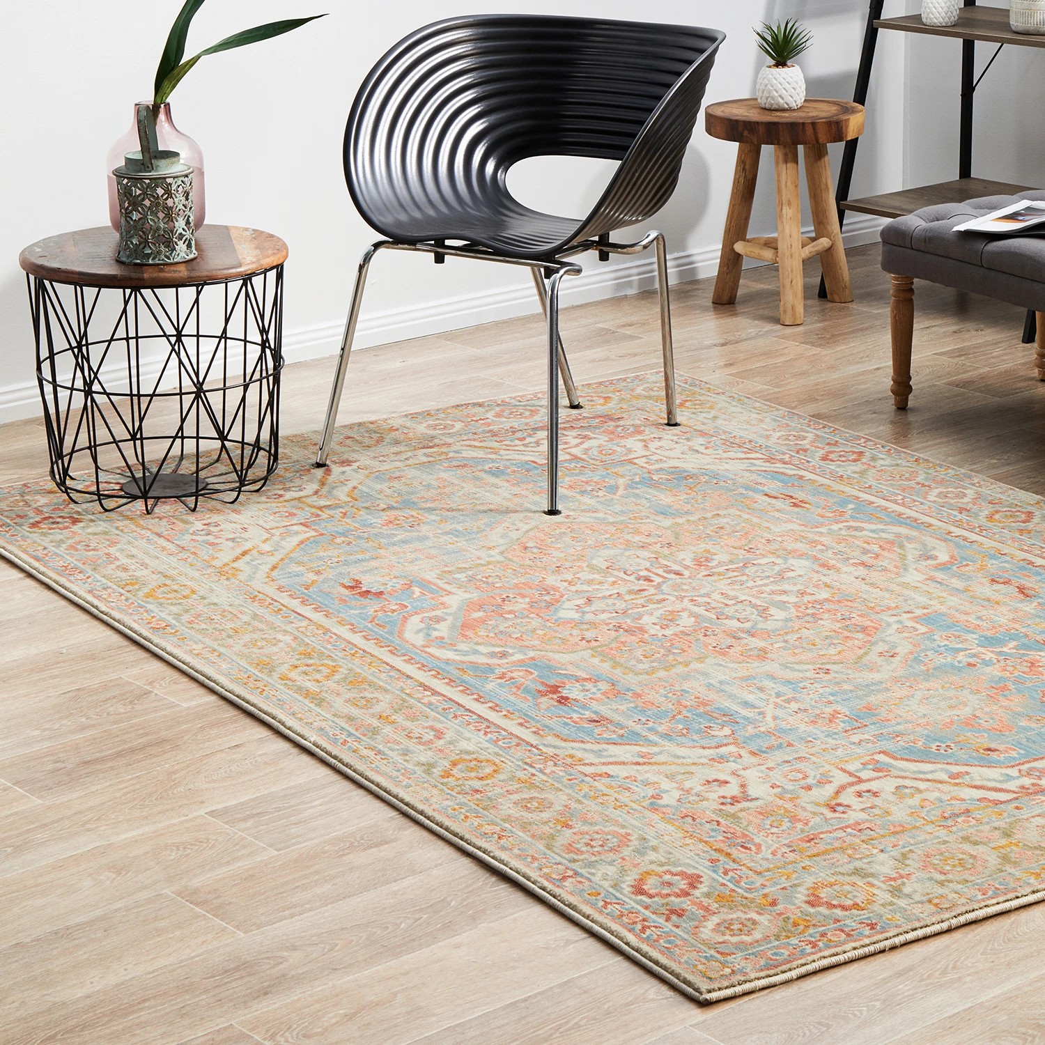 3 Common Ground Rugs Sojourn 110 400x300cm - Extra Extra Large Power Loomed Pet Friendly Floor Rug - Beige, 3 of 9
