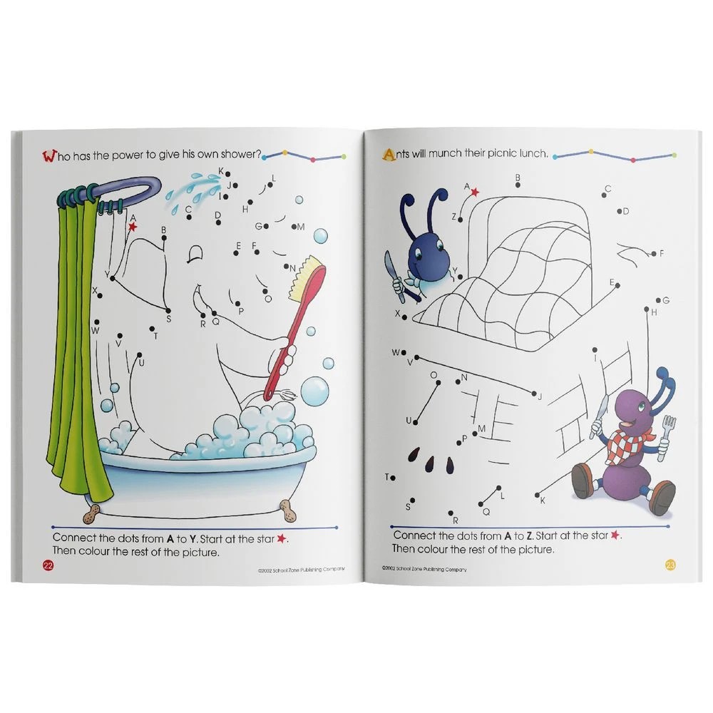 2 School Zone Activity Zone Dot-to-Dot, 2 of 4