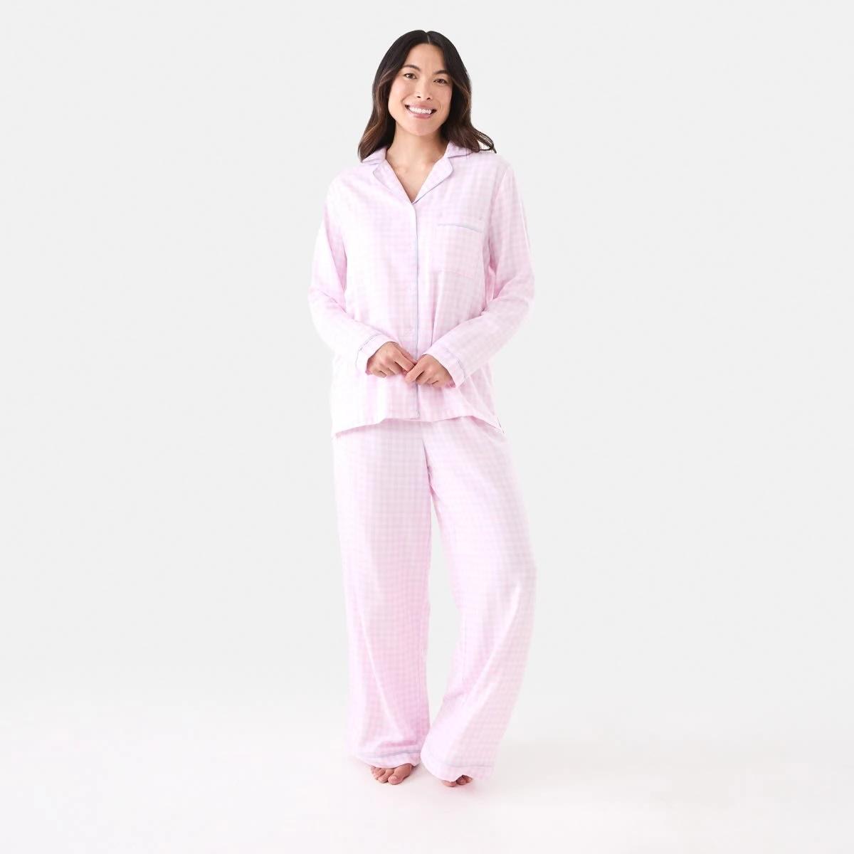 1 Classic Flannel Pyjama Set Gingham P, 1 of 6