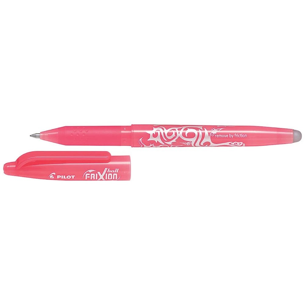 1 PILOT Frixion Erasable Ball Gel Pen 0.7mm Coral Pink, 1 of 3