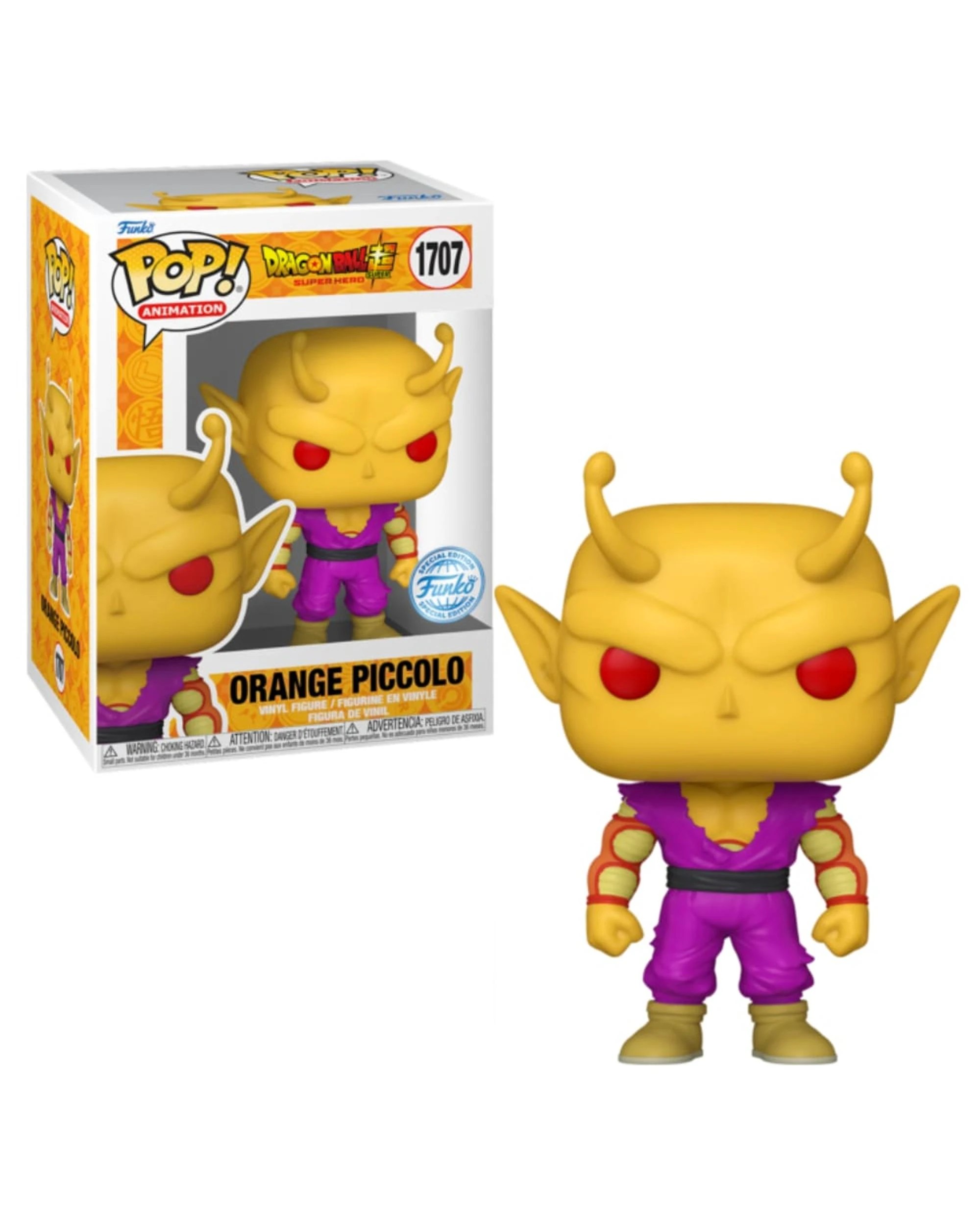 1 Dragon Ball Super: Super Hero Orange Piccolo Funko POP! Vinyl, 1 of 1