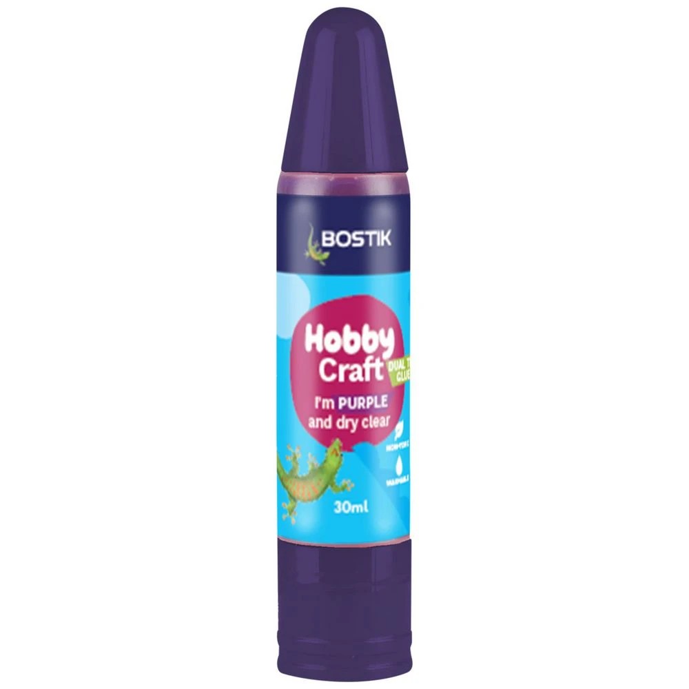 1 Bostik Hobby Craft Dual Tip Liquid Glue 30ml, 1 of 2
