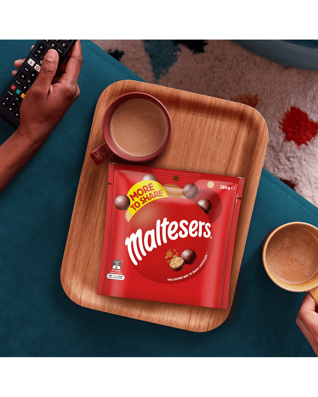 6 Maltesers Milk Chocolate Snack & Share Bag 280g, 6 of 7