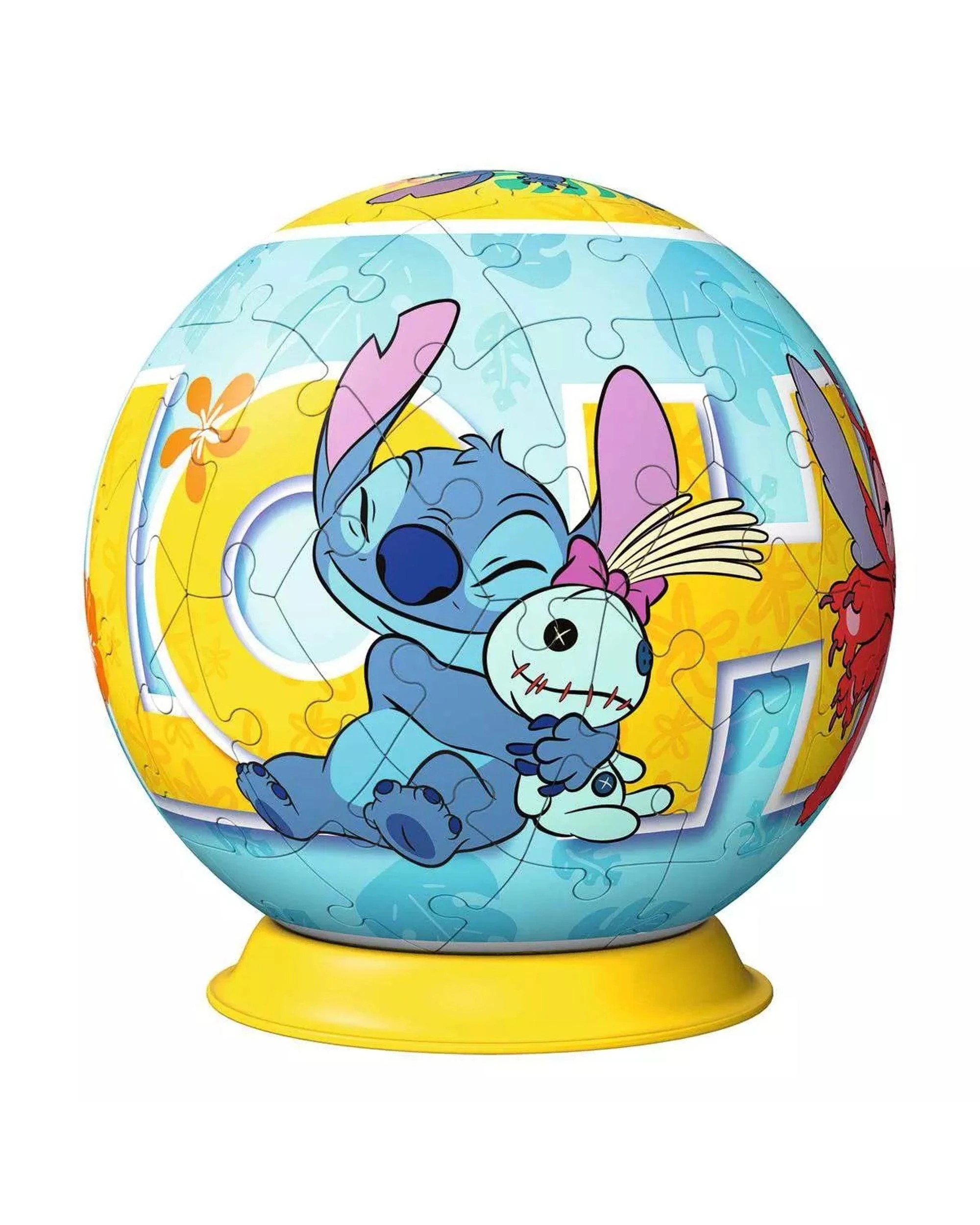 3 Ravensburger Disney Stitch 3D Puzzleball 72 Piece Jigsaw Puzzle, 3 of 5