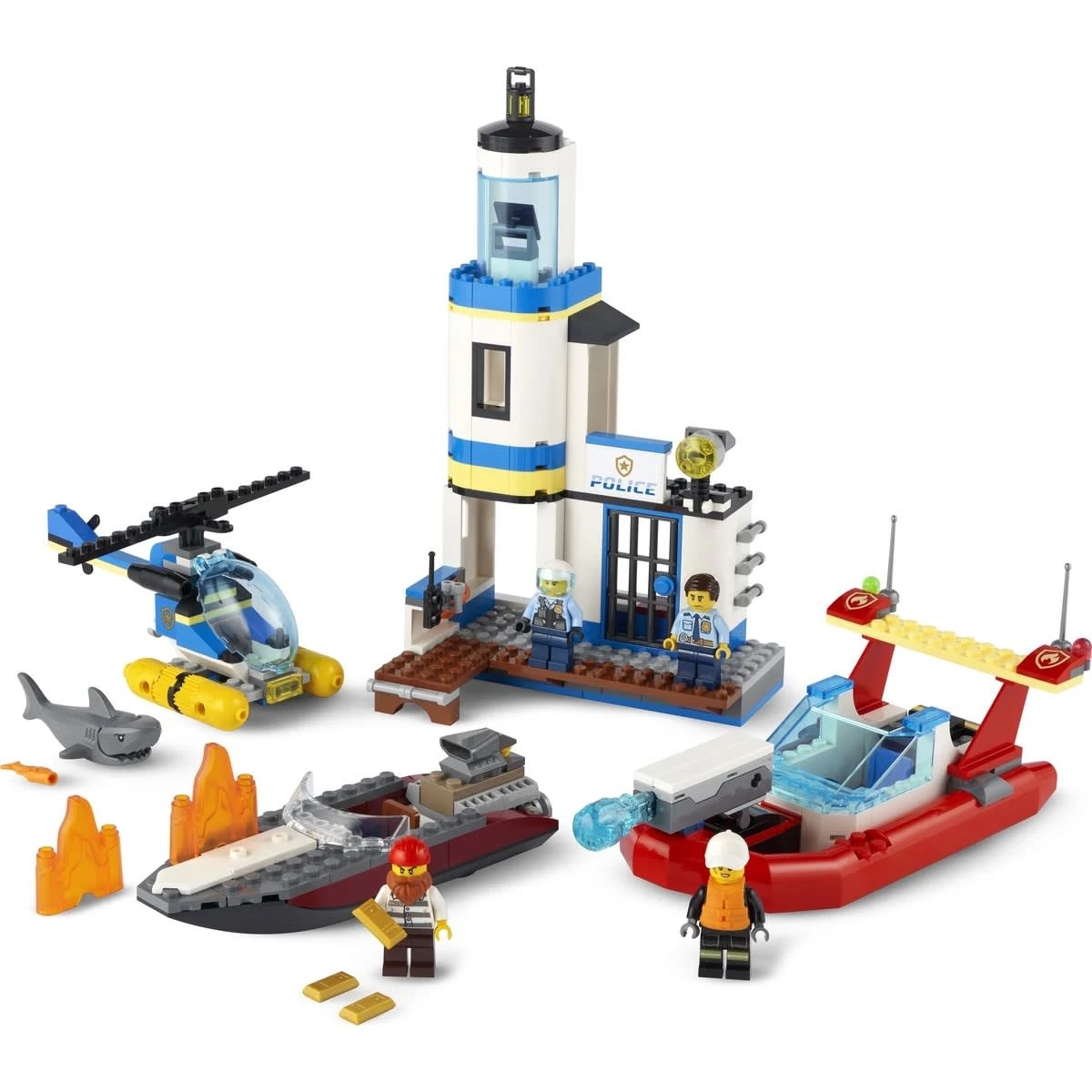 11 LEGO City Police Seaside Police and Fire Mission 60308, 11 of 11