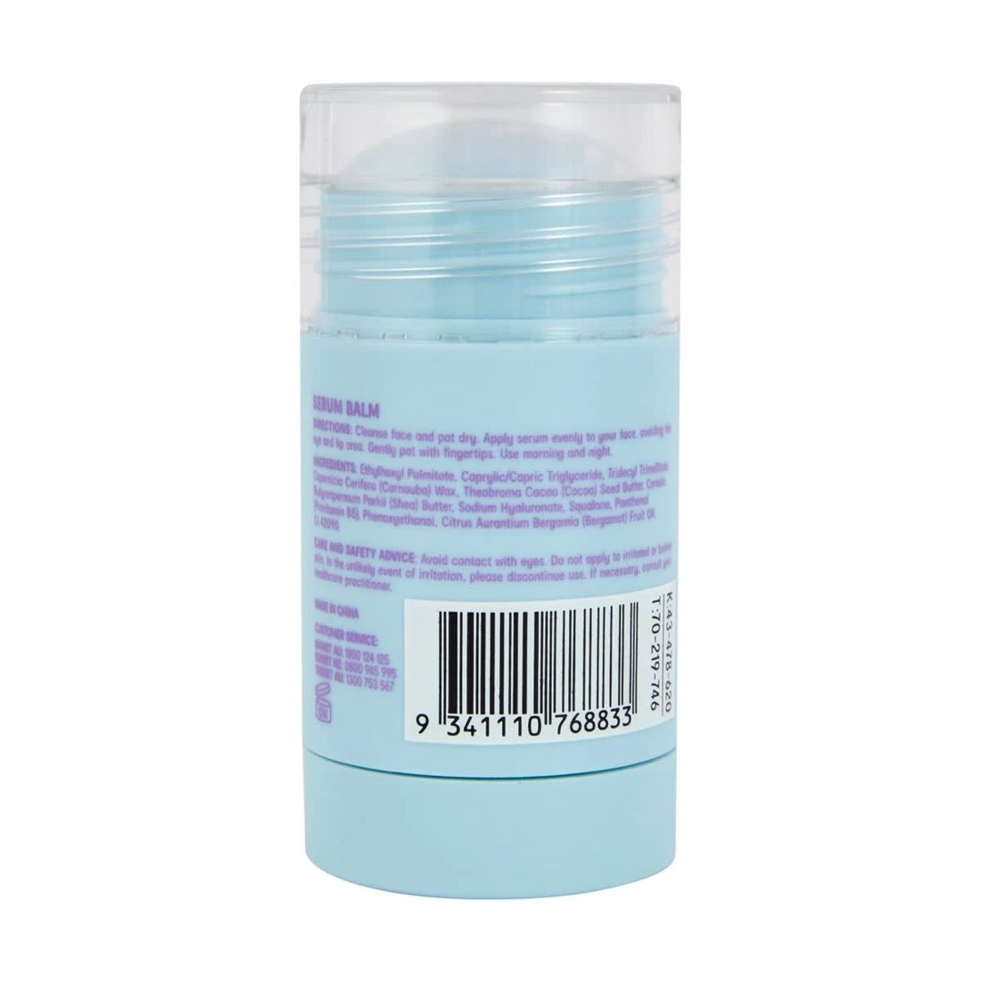 3 OXX Skincare Hydrating Serum Balm Stick 28g - Squalane and Provitamin B5, 3 of 3