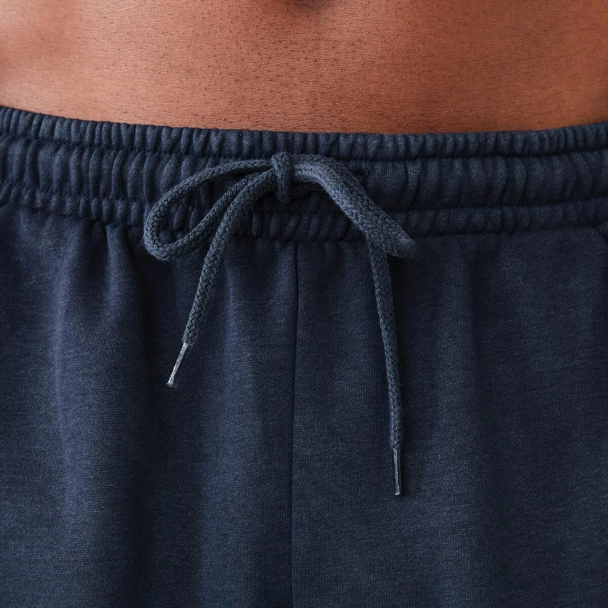 4 Active Mens Washed Terry Shorts Shade Navy, 4 of 7