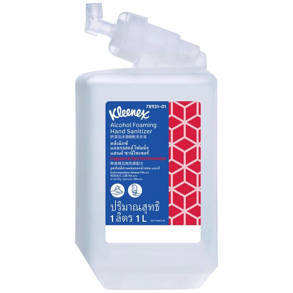 1 Kleenex Alcohol Foaming Hand Sanitiser 1000mL Cartridge, 1 of 3
