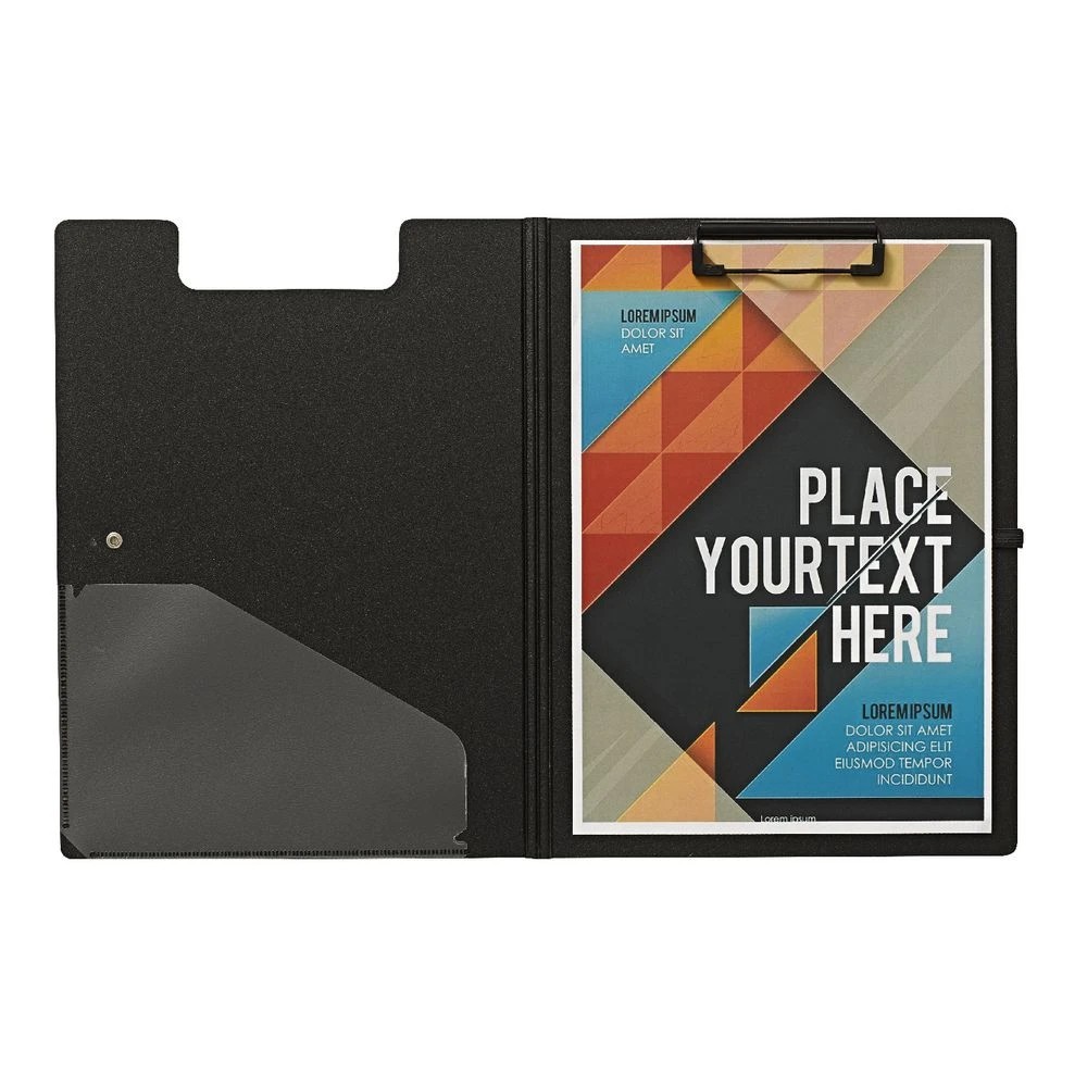 2 J.Burrows Foam Clipfolder A4 Grey, 2 of 2