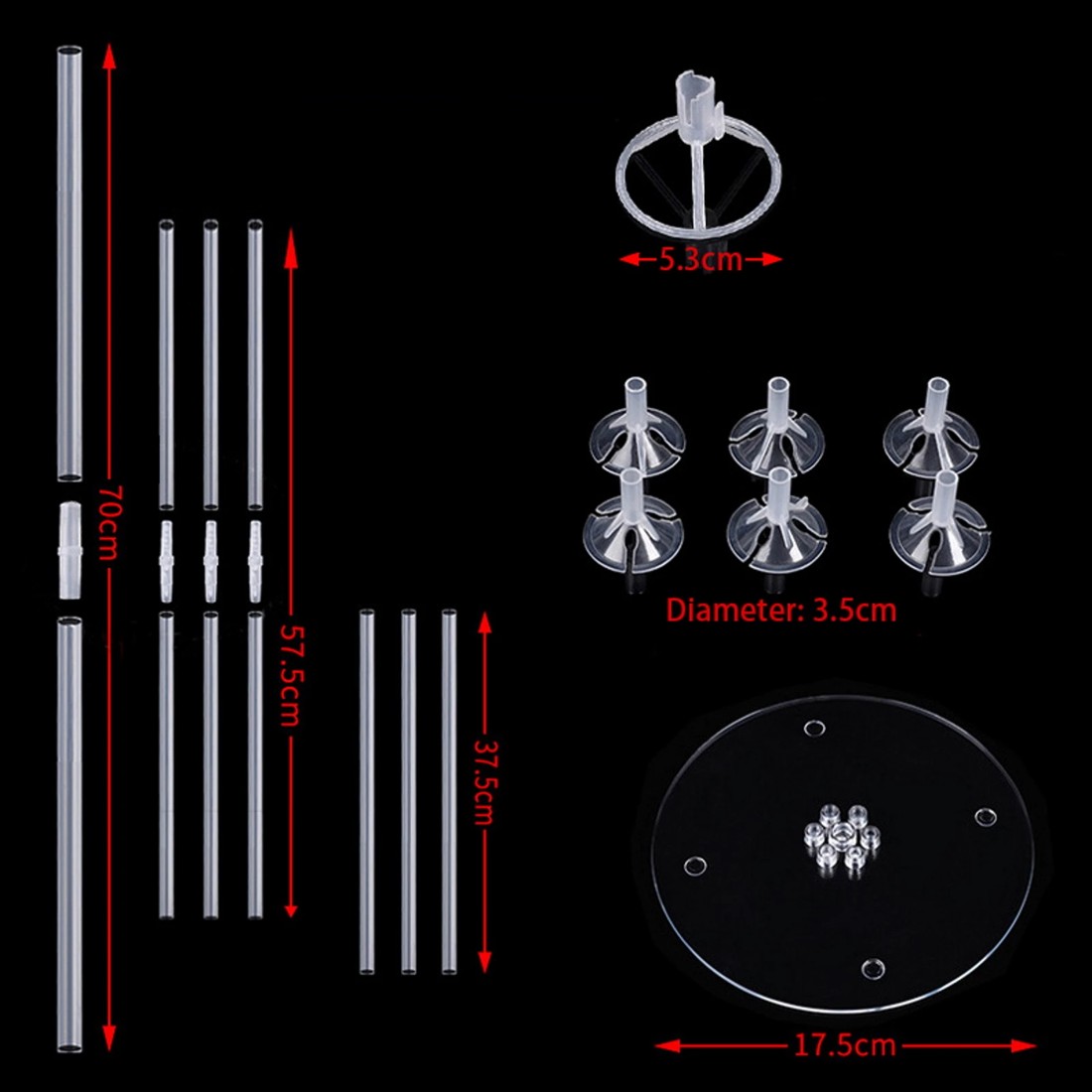 4 Party Maker Balloon Stand (For 7 Balloons), 4 of 5