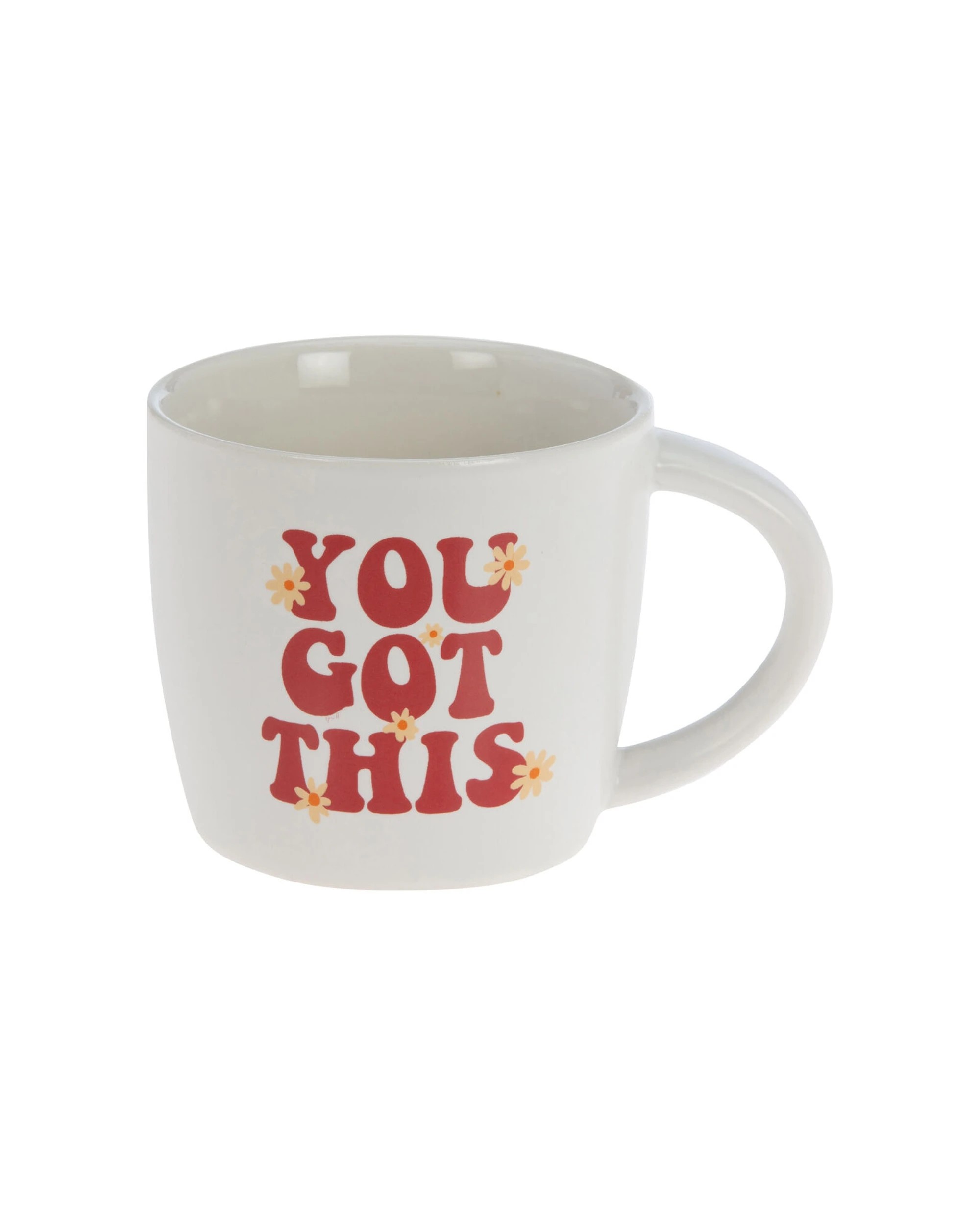 2 Bramble Bay 4PK You Got This Motivational Quote Novelty Coffee Mug Ceramic - White, 2 of 2