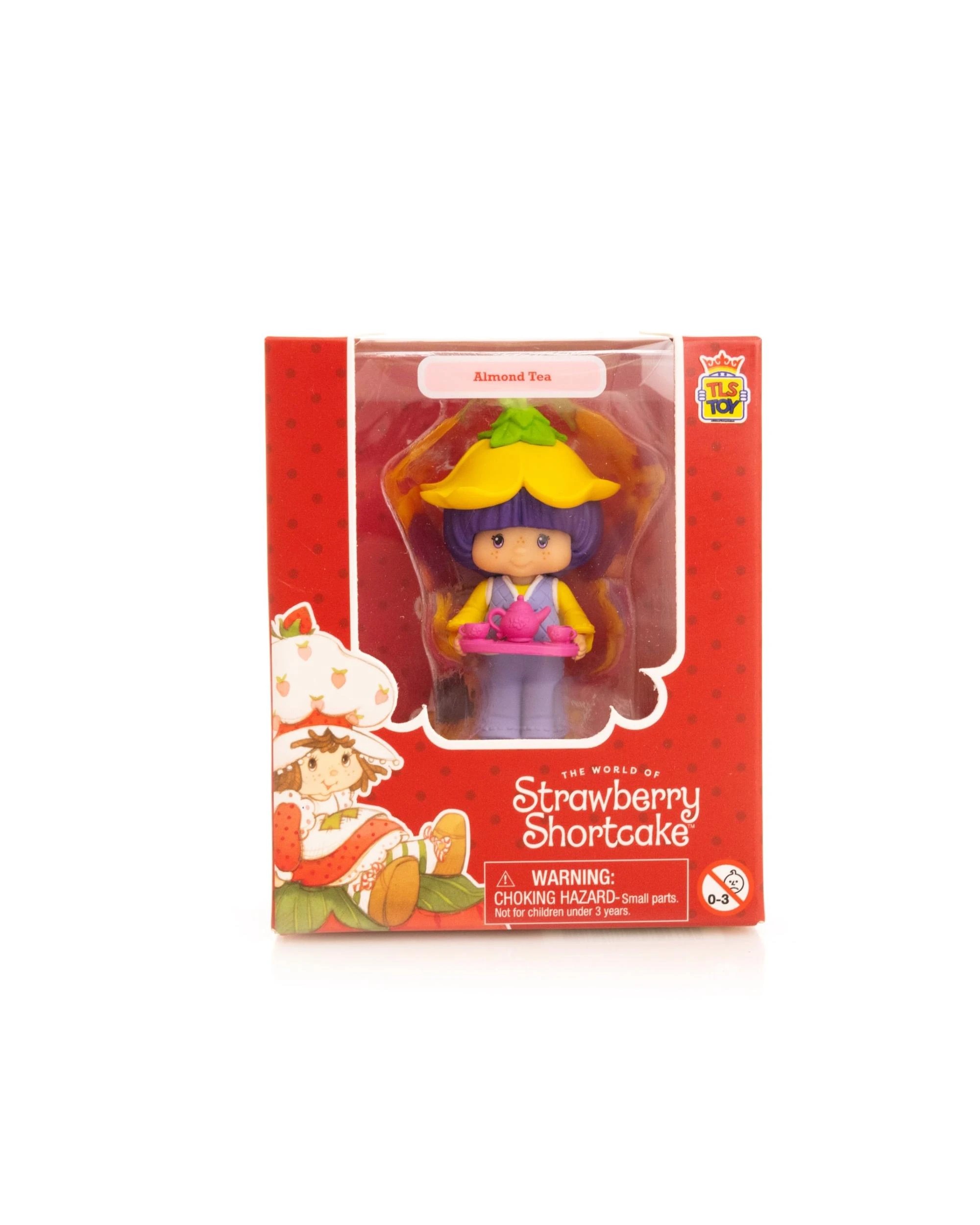 1 The World of Strawberry Shortcake CheeBee Series 2 Almond Tea 2.5 inch Figure, 1 of 4