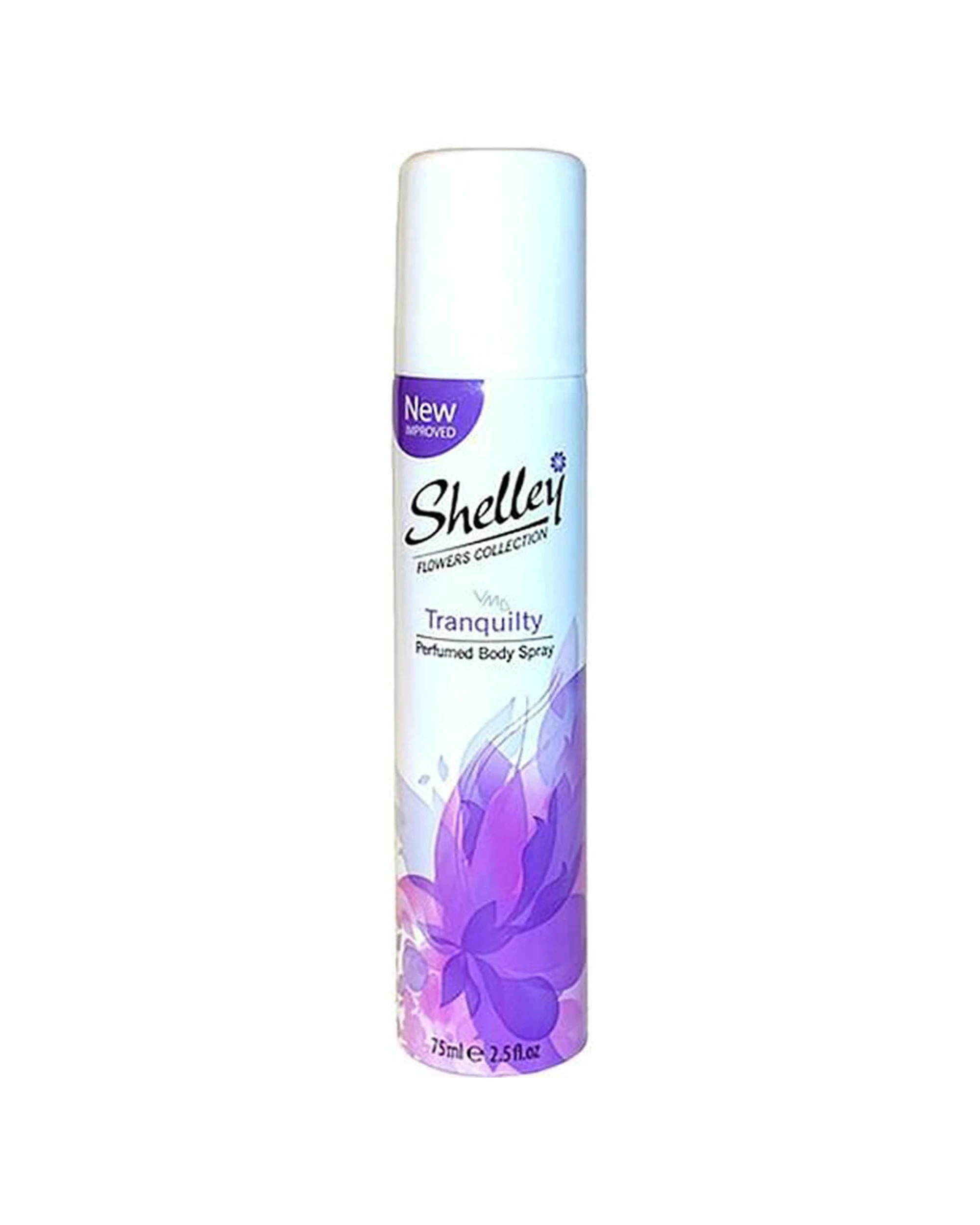 2 Shelley 12PK Deodorant Body Spray Tranquility All-Day Odour Control 75ml - Purple, 2 of 2