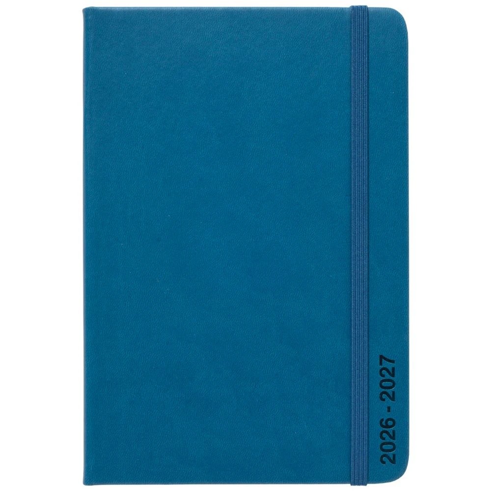 2 J.Burrows A5 Week to View PU FY26/27 Diary Blue, 2 of 6