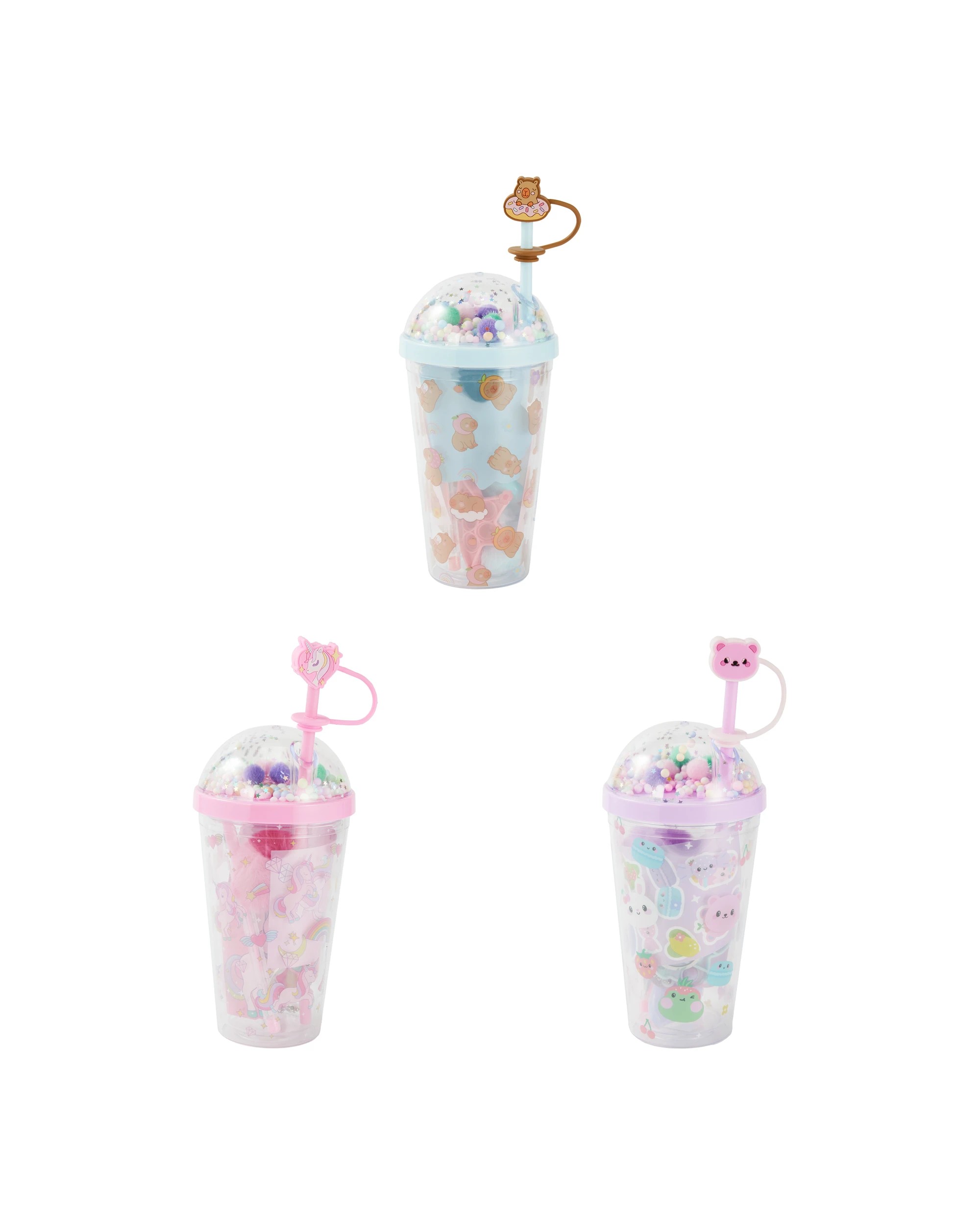 3 7 Piece Cup Stationery Set - Assorted, 3 of 9