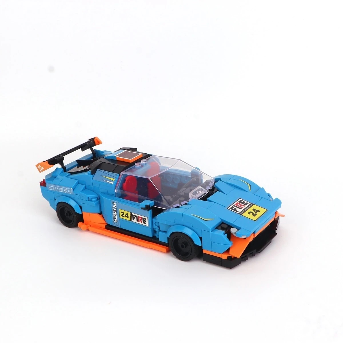 3 426 Piece Mini Blocks Vehicles Series: Racing Car, 3 of 5