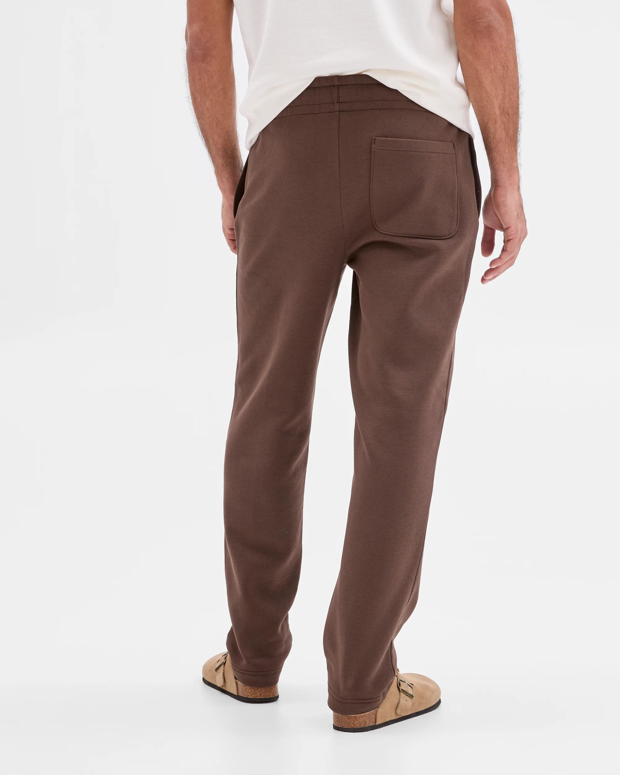 5 Target Australian Cotton Blend Uncuffed Trackpants CHOCOLATE, 5 of 7