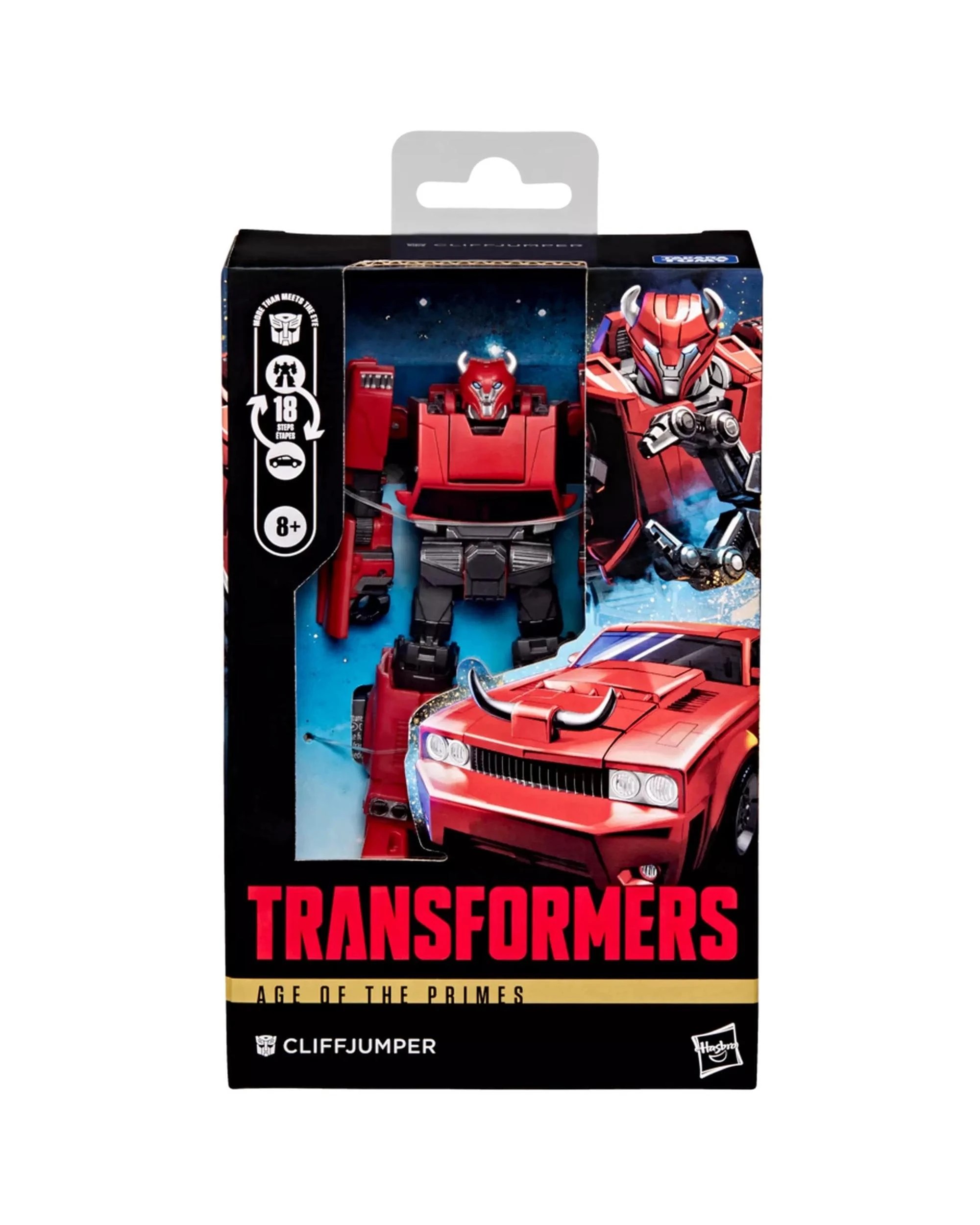 4 Transformers Age of the Primes Deluxe Class Cliffjumper, 4 of 5