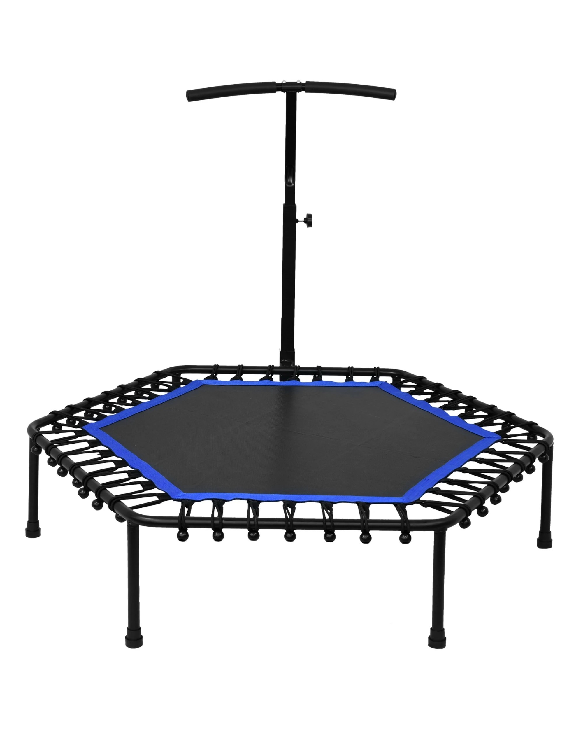 4 Advwin 50" Rebounder Mini Trampoline with Adjustable Handle Bar, 4 of 7