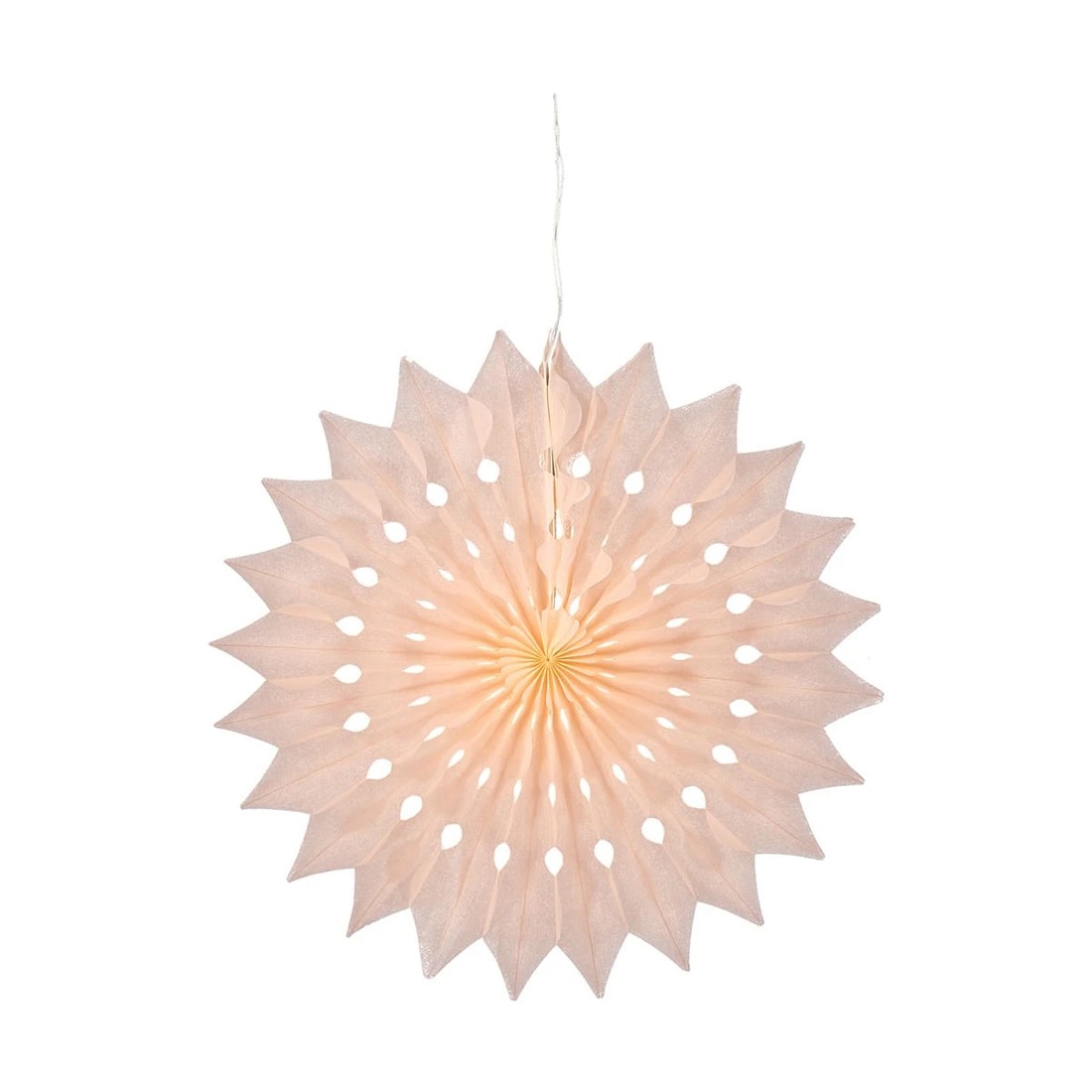 5 3 Pack Pink Paper Fan Decorations, 5 of 9