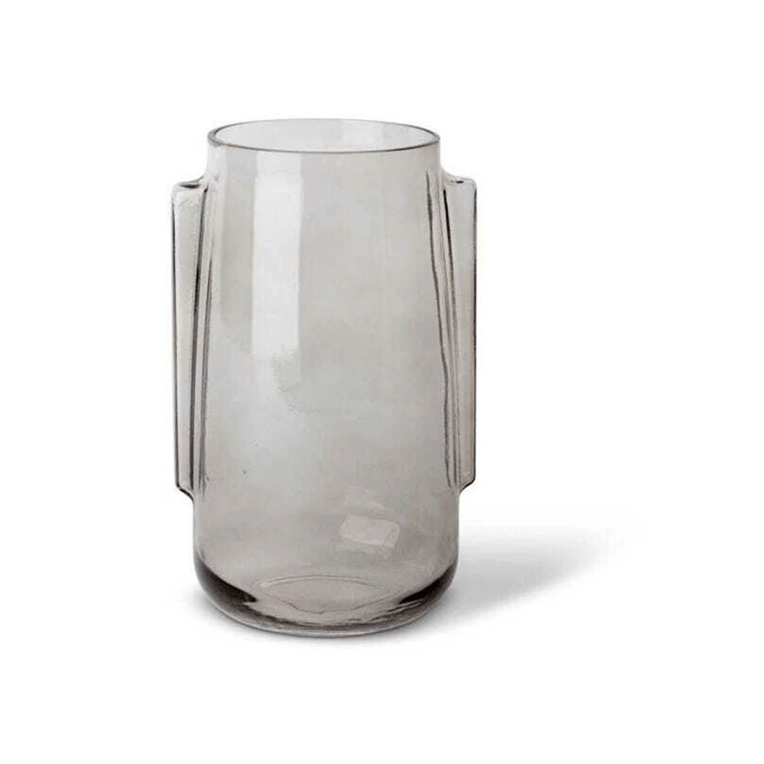 1 Elme Living 28cm Glass Koami Tall Flower Vase Decorative Home Display Piece
 - Grey, 1 of 3