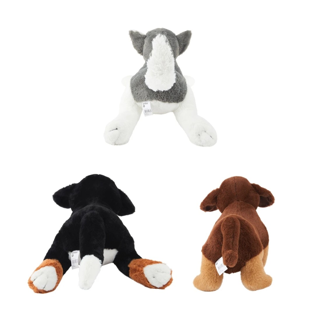 2 Realistic Dog Plush Toy - Assorted, 2 of 2