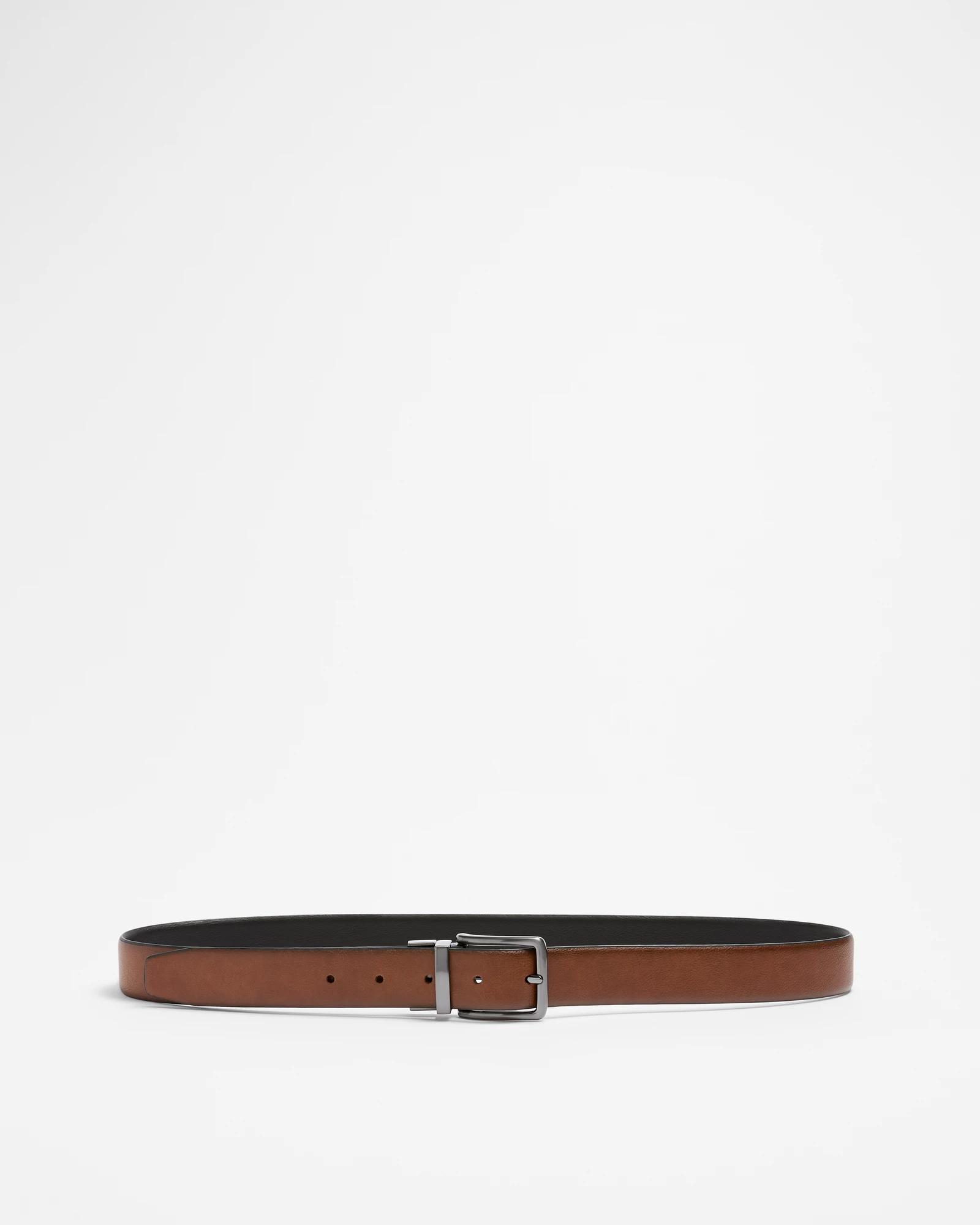 3 Target Burnished Reversible Belt BLACK BROWN, 3 of 3