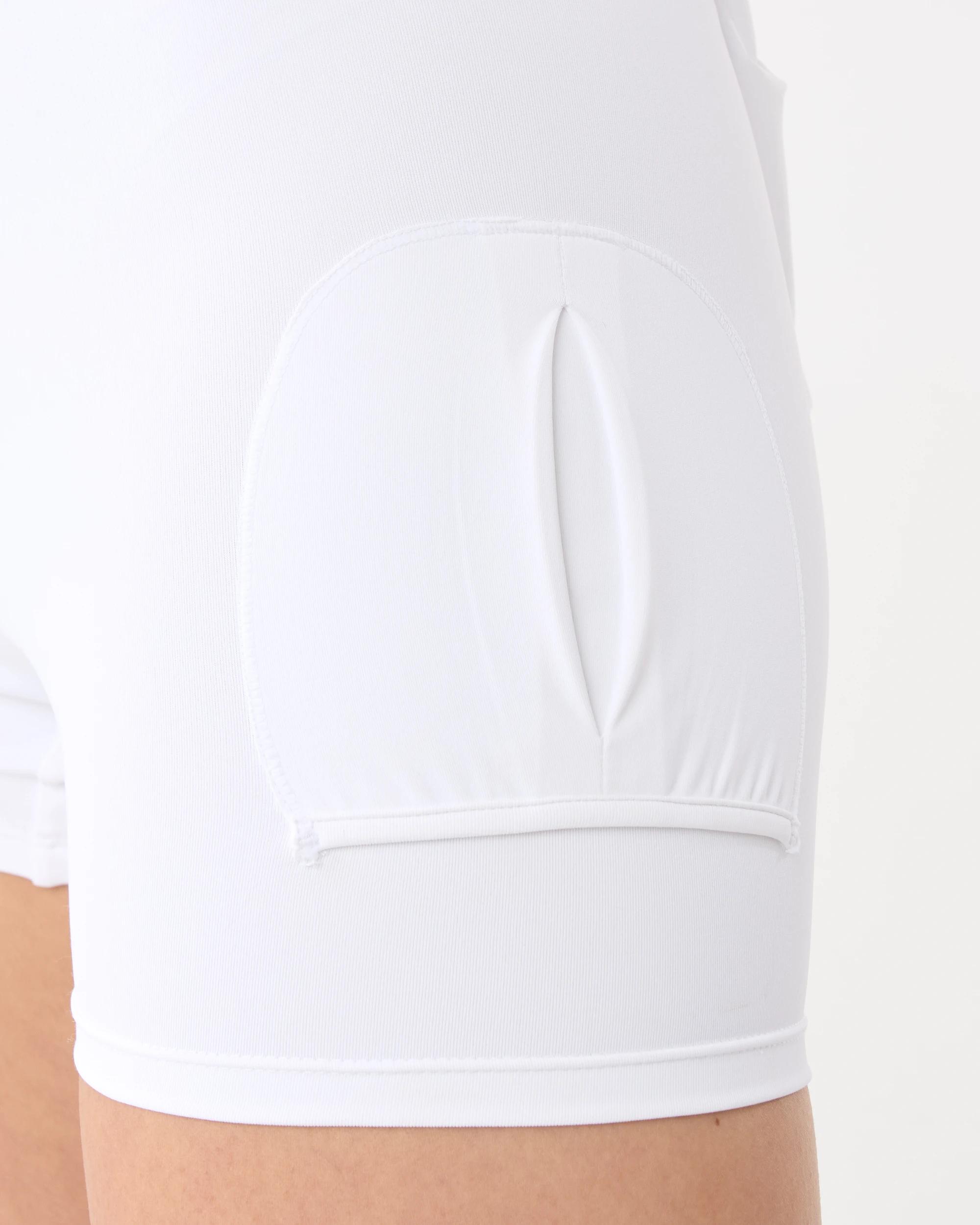 8 Active Womens Pleated Skort White, 8 of 9