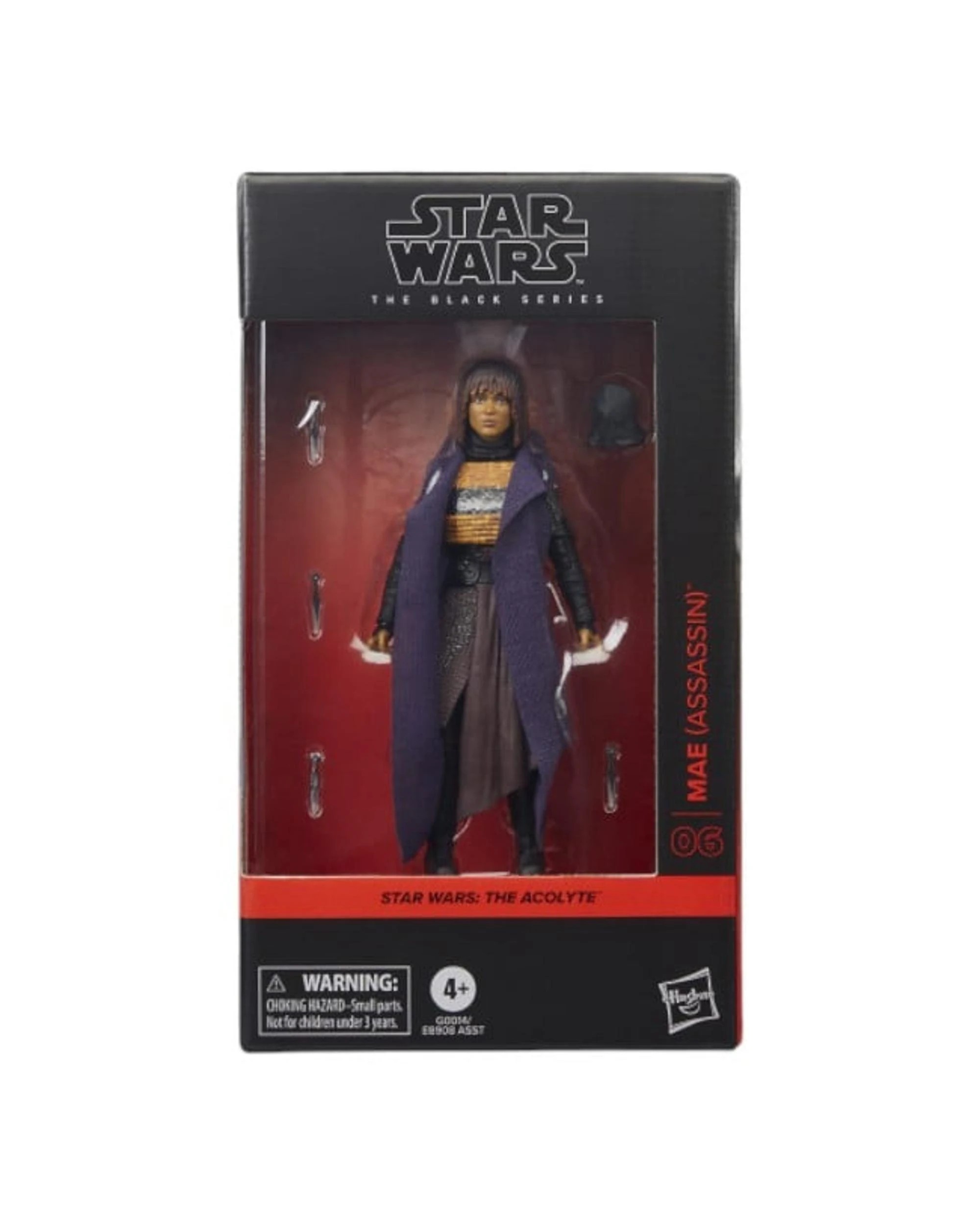 1 Star Wars: The Acolyte Mae Assassin Black Series Figure, 1 of 5