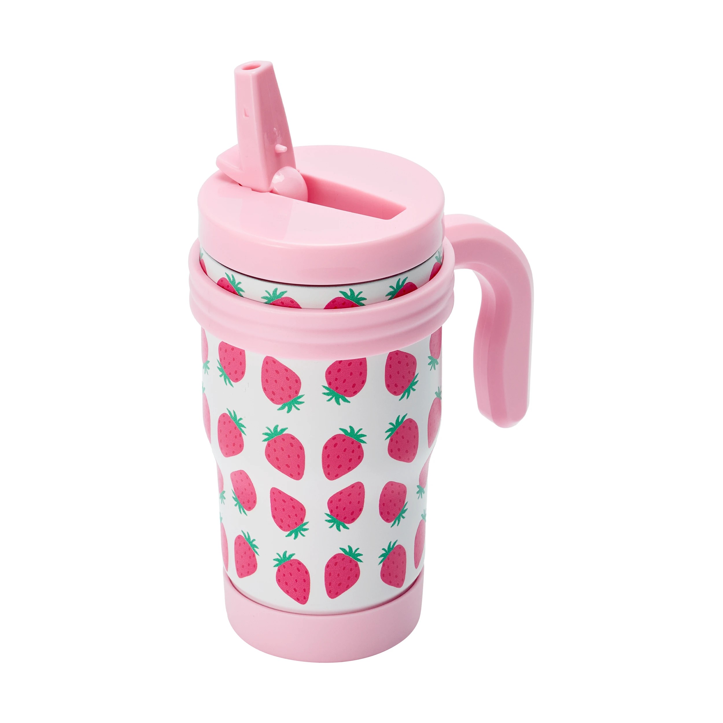1 380ml Strawberry Tumbler with Handle, 1 of 5