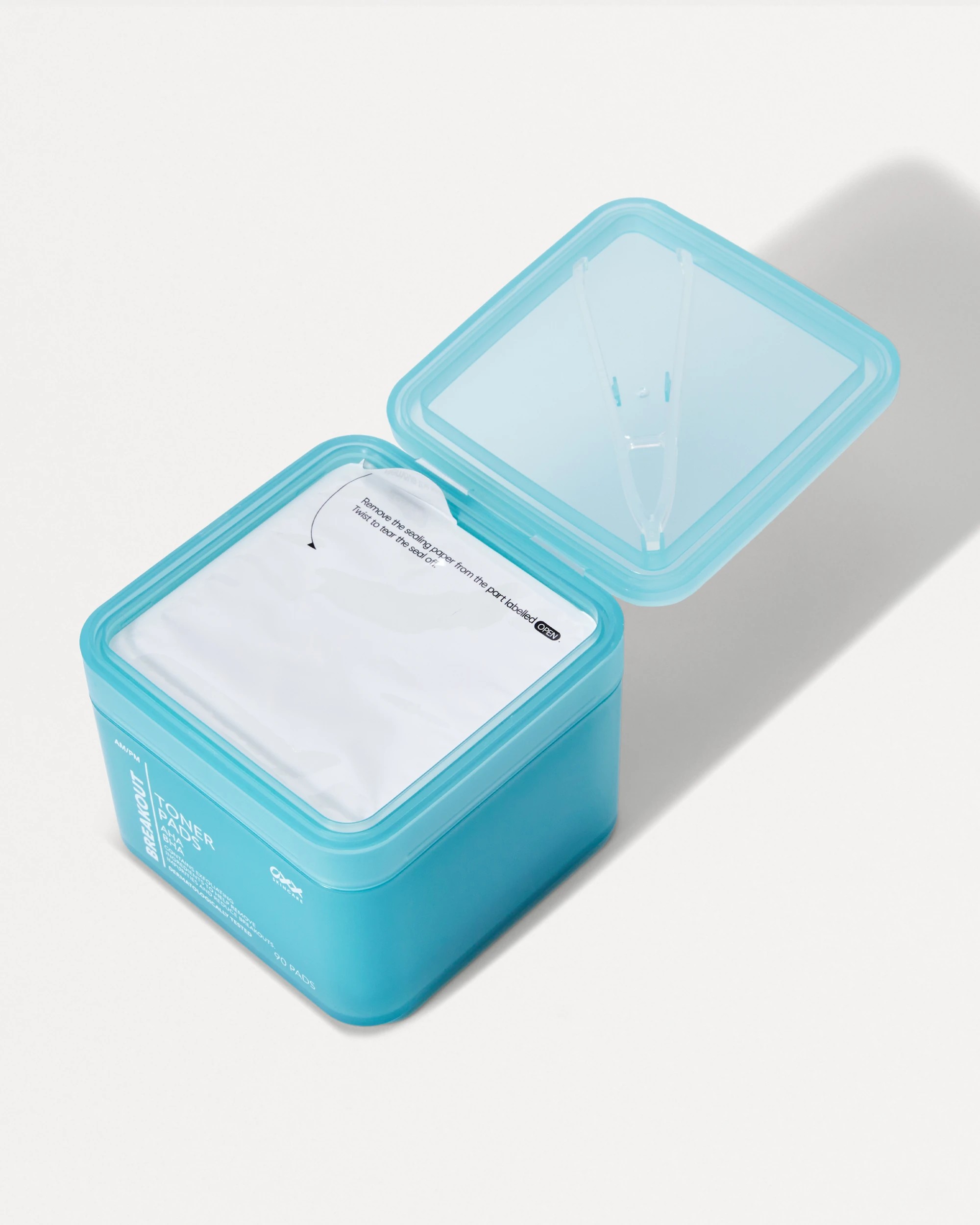 2 OXX Skincare 90 Pack AM/PM Breakout Toner Pads - AHA and BHA, 2 of 5