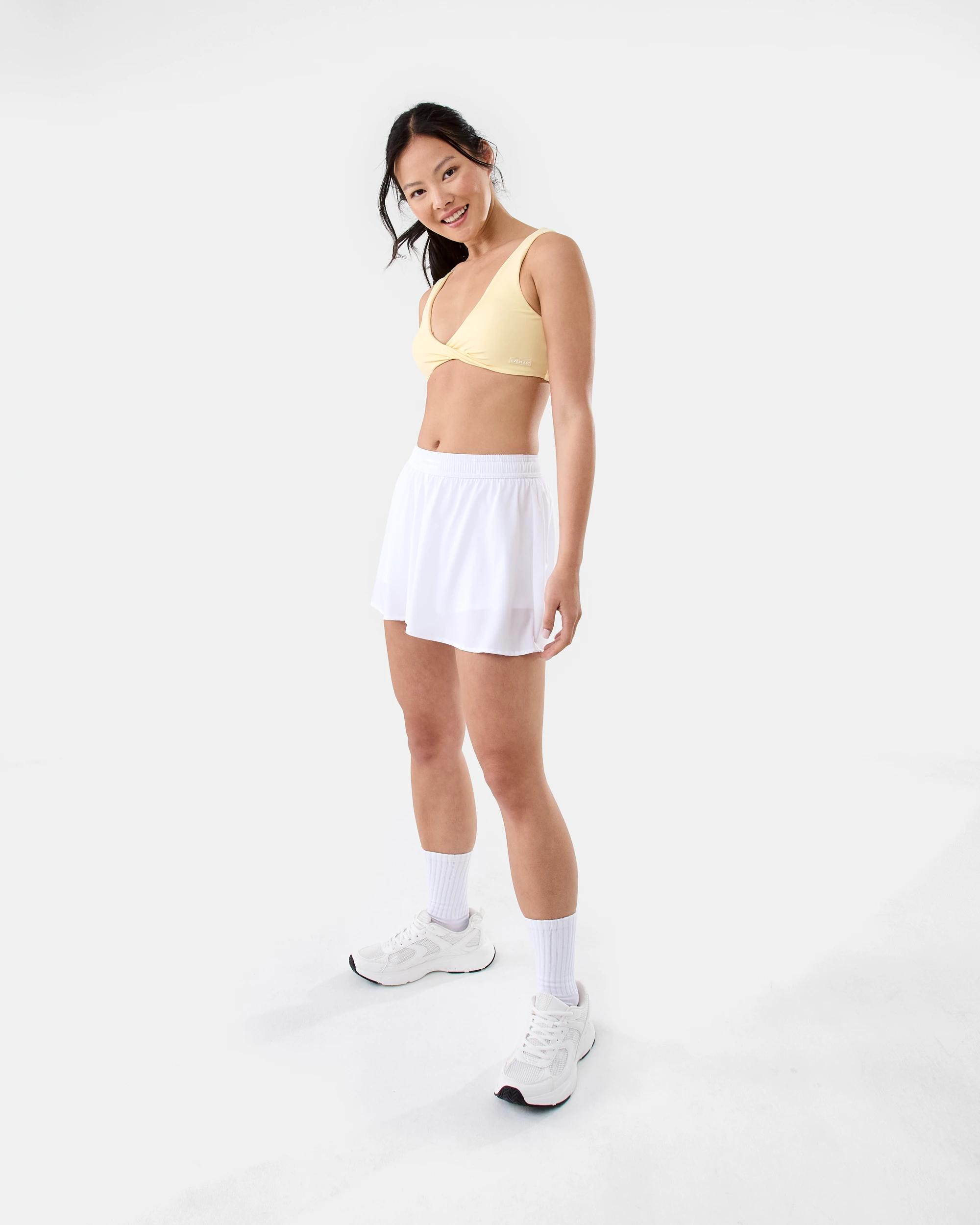 3 Everlast Womens Twist Front Crop Top Soft Yelow, 3 of 9