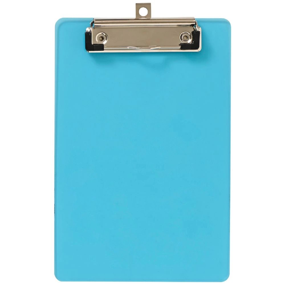 1 J.Burrows A5 Plastic Clipboard Blue, 1 of 1
