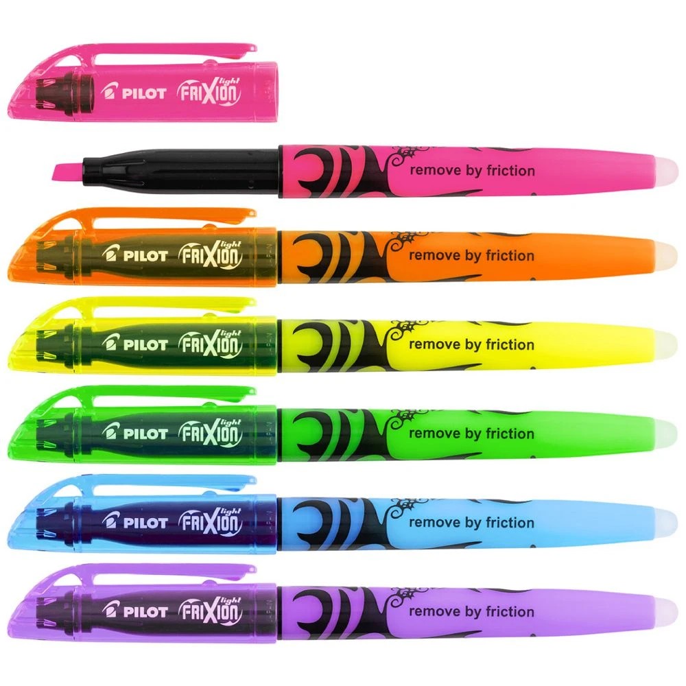 2 PILOT FriXion Light Erasable Highlighter Assorted 6 Pack, 2 of 8