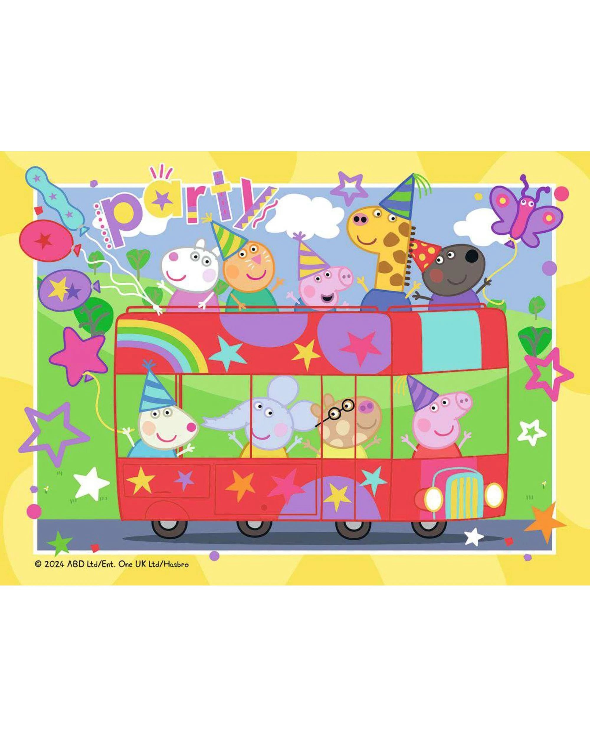 4 Ravensburger Peppa Pig 4 in a Box 12, 16, 20, and 24 Piece Jigsaw Puzzle, 4 of 5