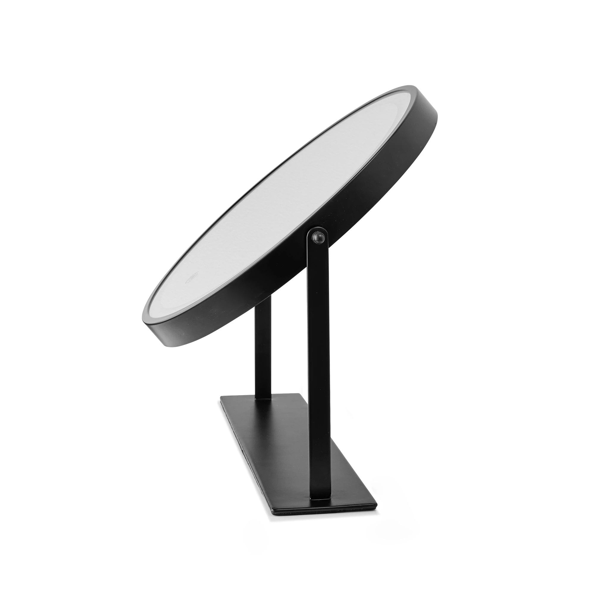 10 Round LED Mirror - Black, 10 of 10